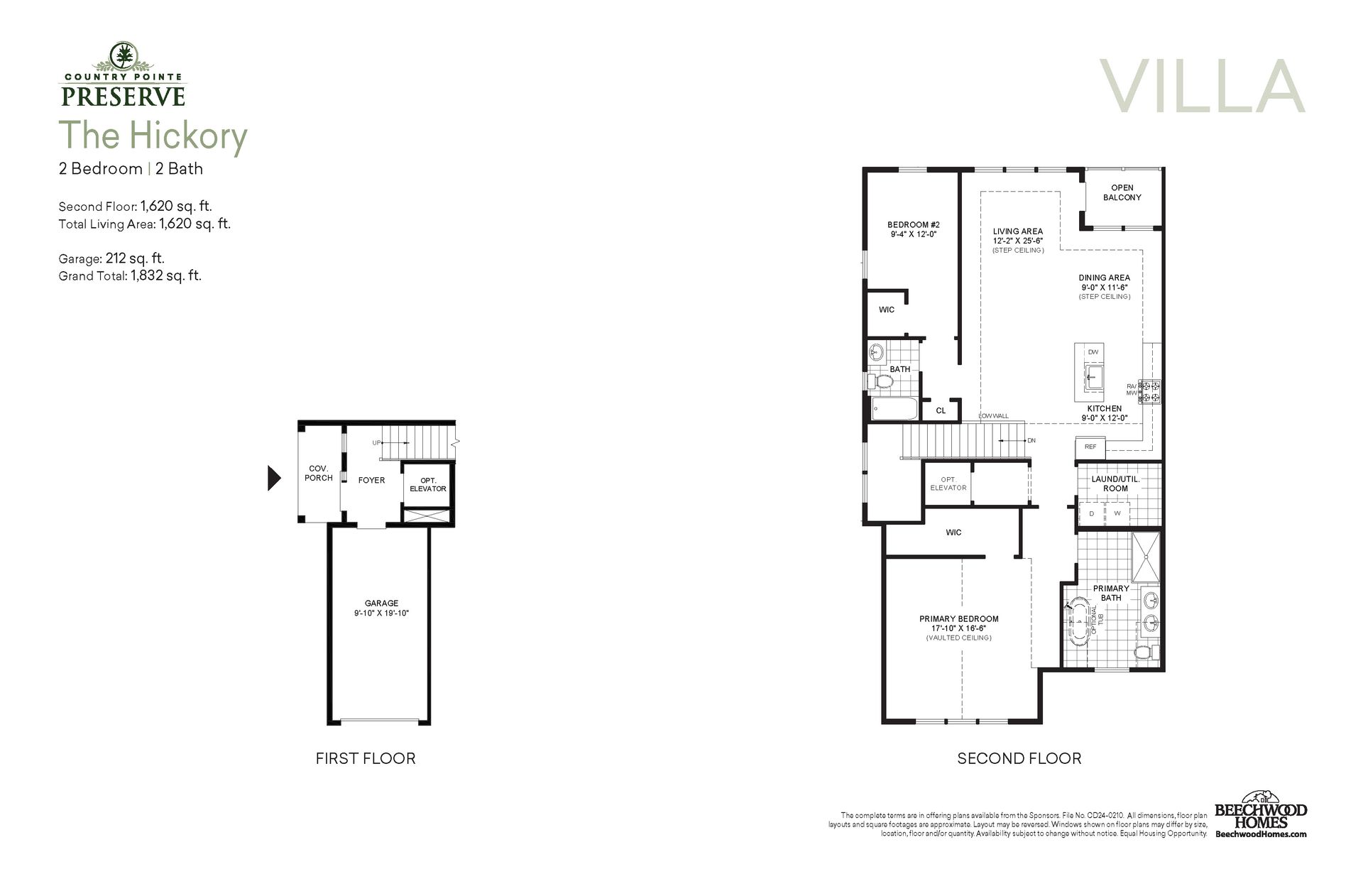 Hickory Floor Plan