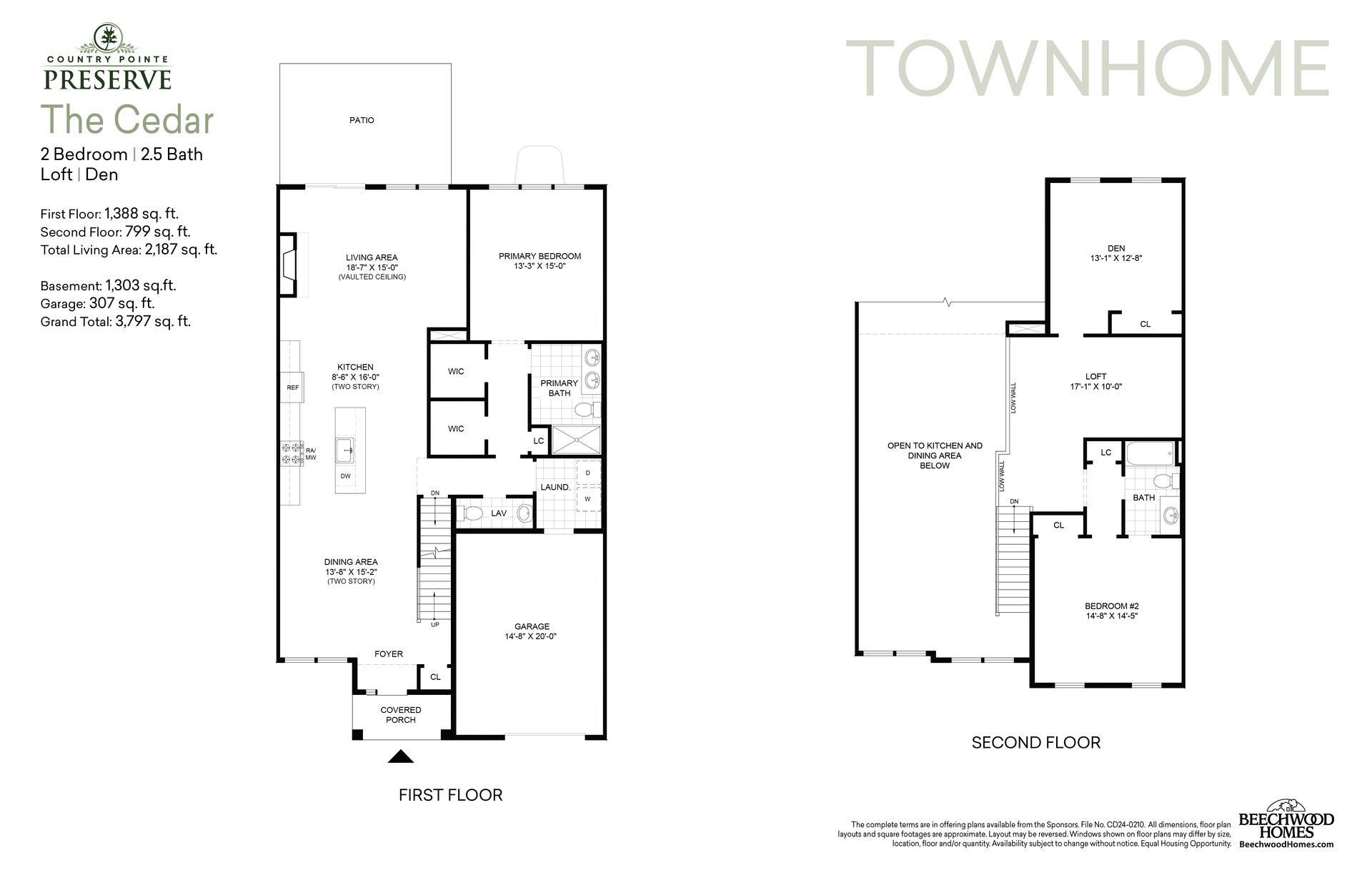 Cedar Floor Plan