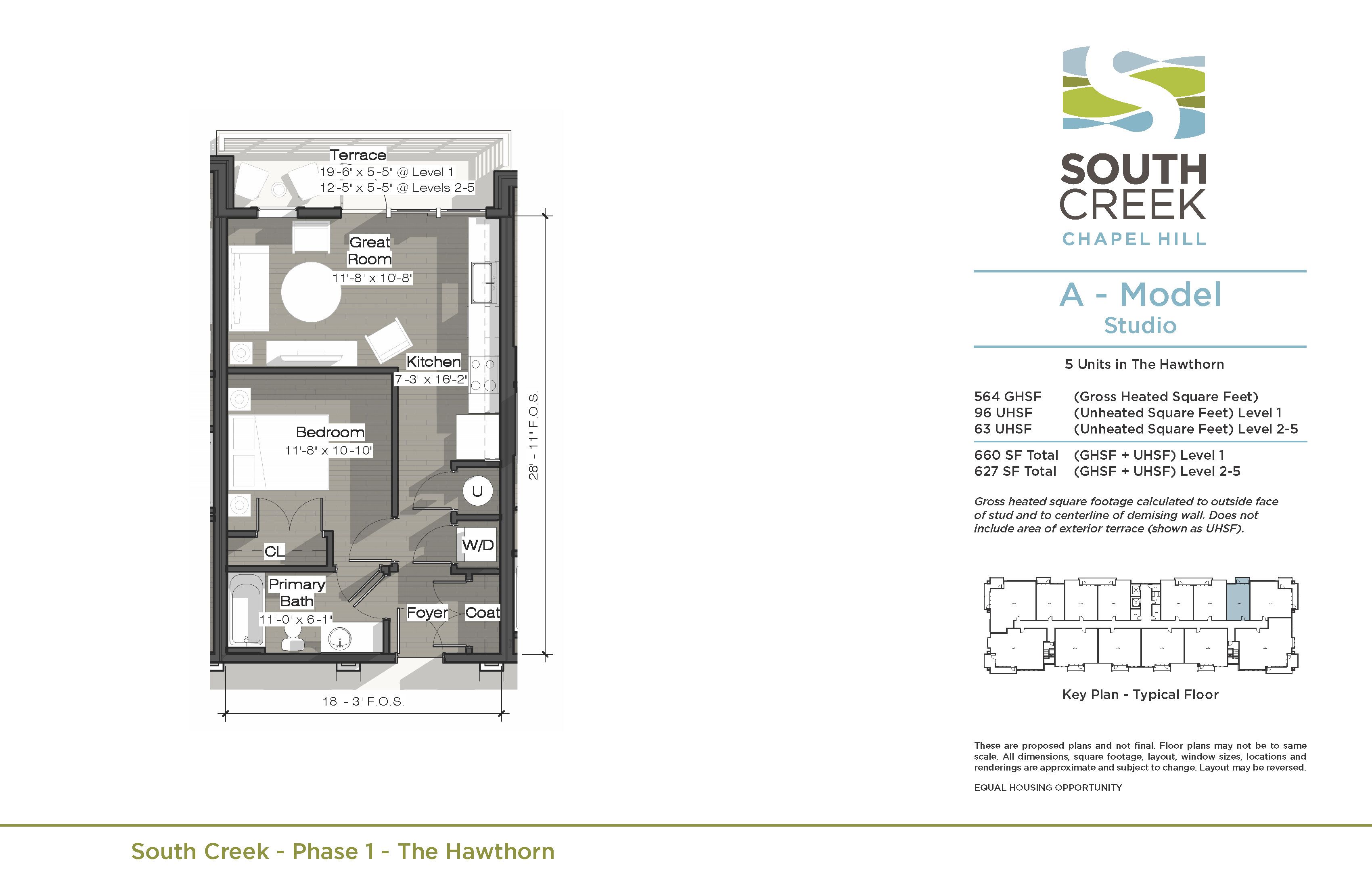 A Model (The Hawthorn) - South Creek Chapel Hill: Chapel Hill, North Carolina - Beechwood Homes