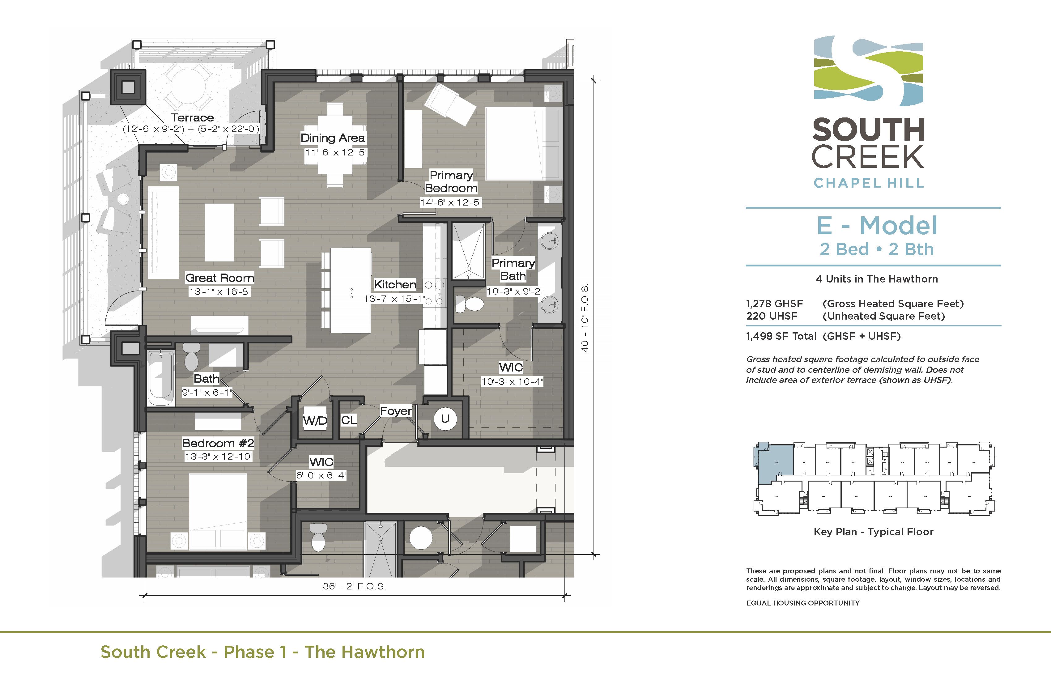 E Model (The Hawthorn) - South Creek Chapel Hill: Chapel Hill, North Carolina - Beechwood Homes