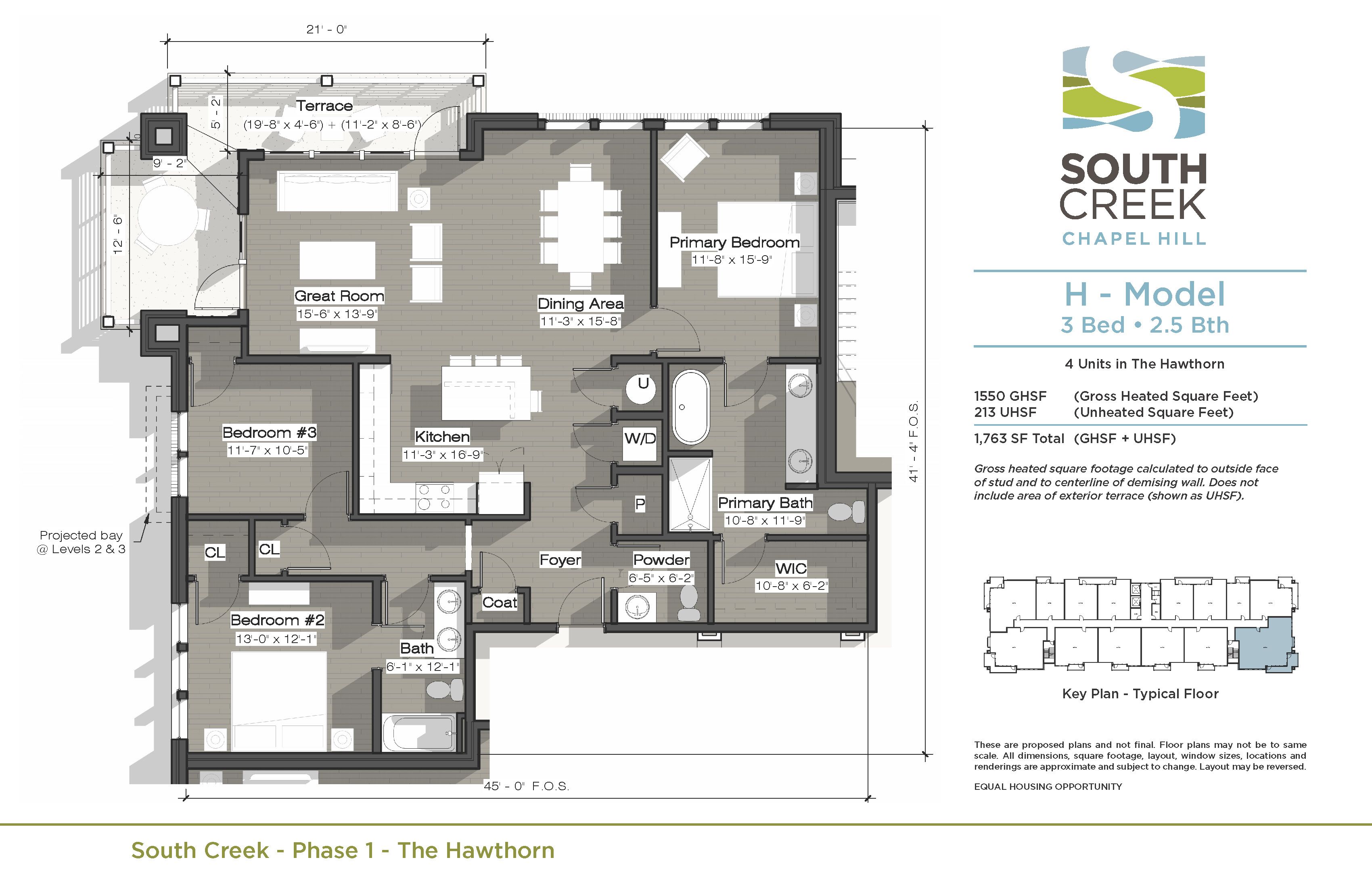 H Model (The Hawthorn) - South Creek Chapel Hill: Chapel Hill, North Carolina - Beechwood Homes