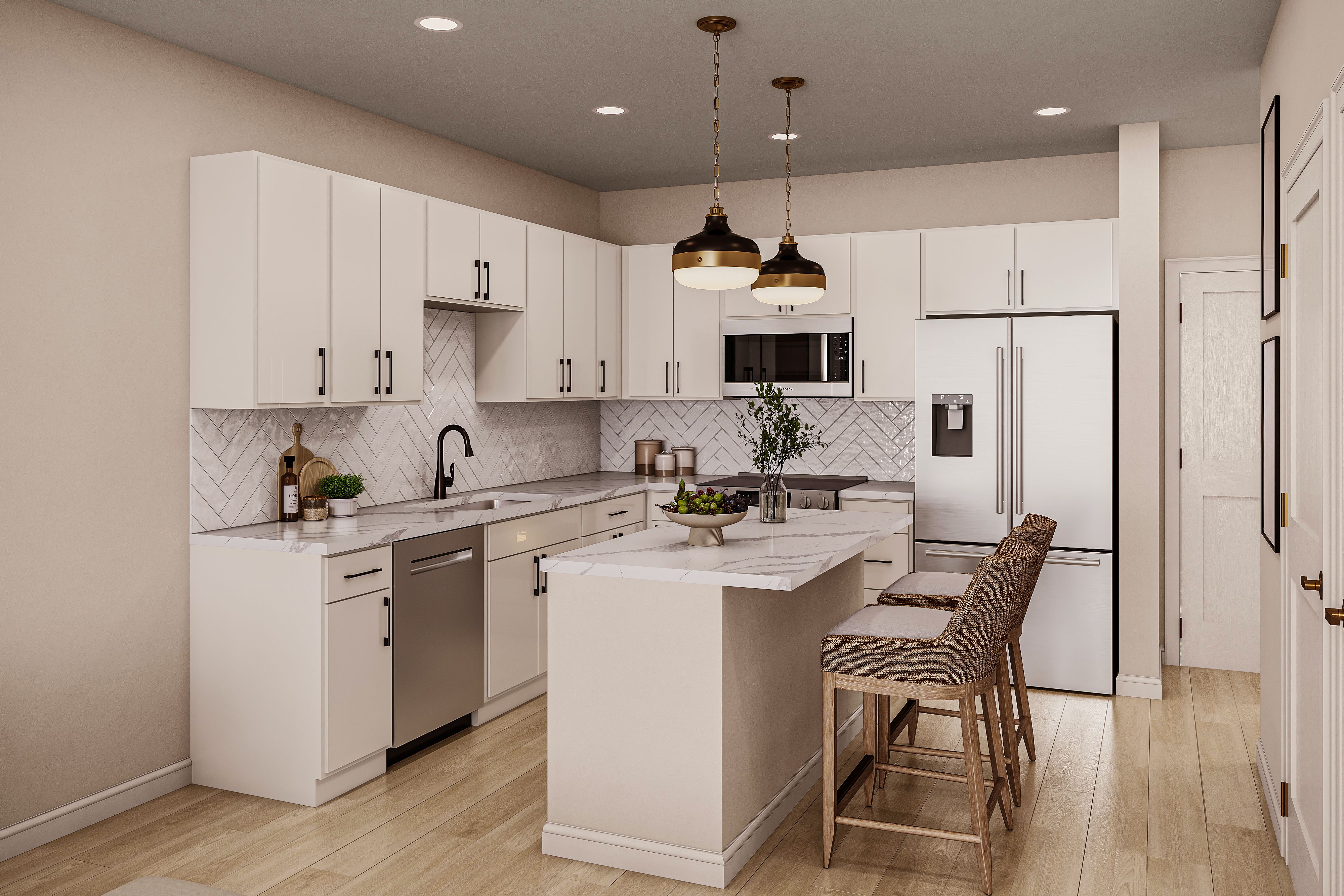 The Hawthorn C Plan Kitchen