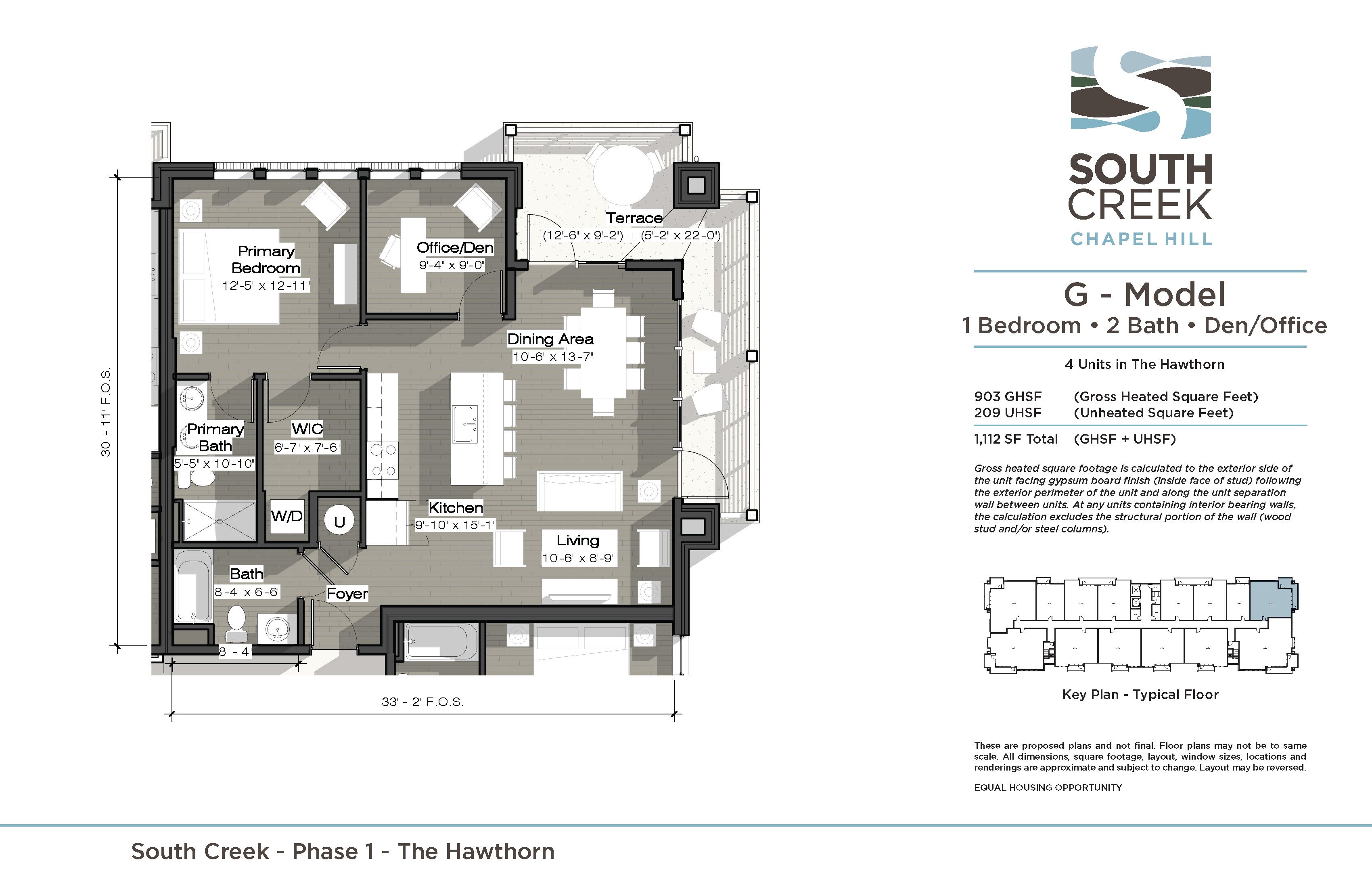 G Model (The Hawthorn) Floor Plan