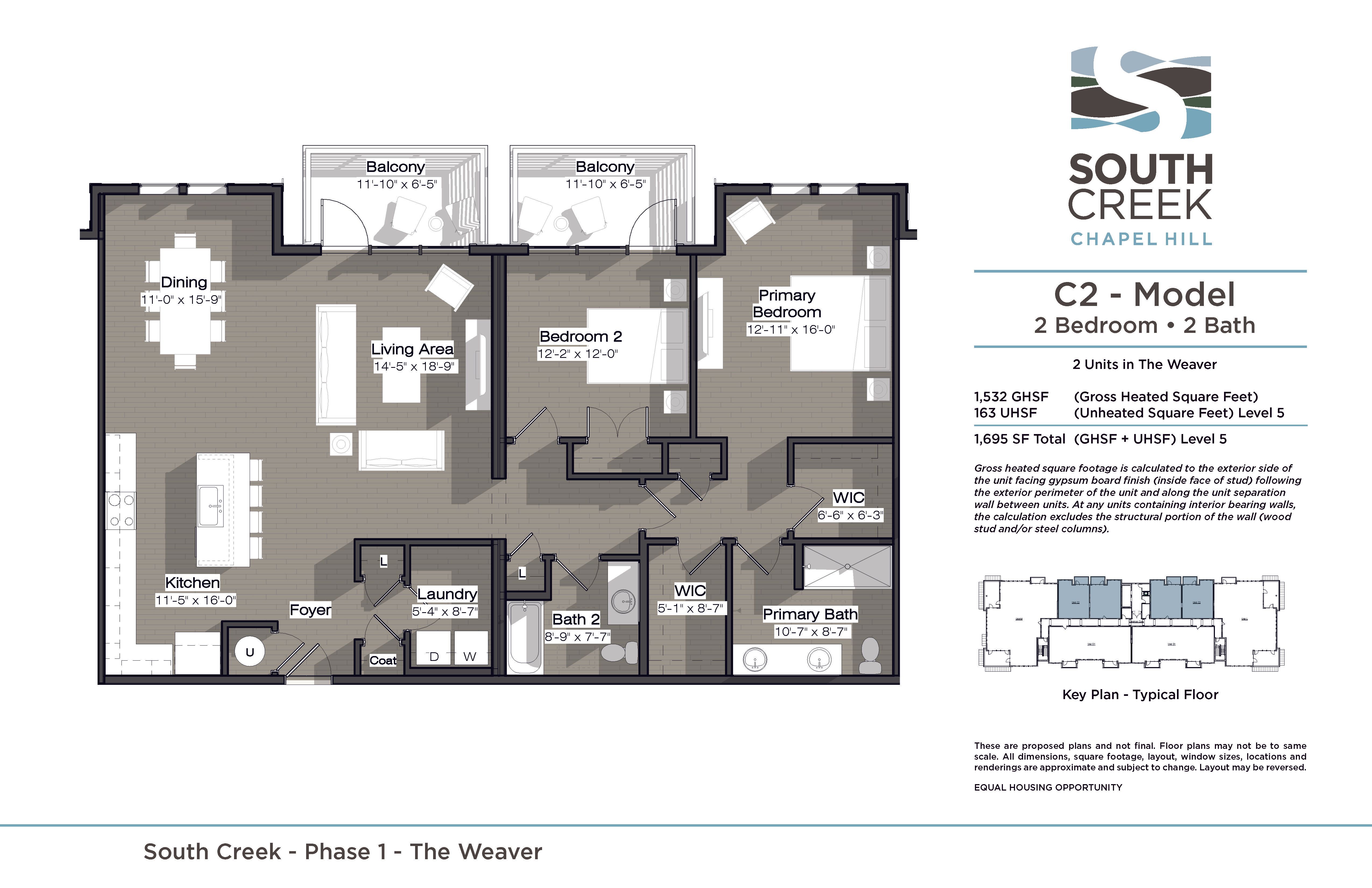 C2 (The Weaver) Floor Plan