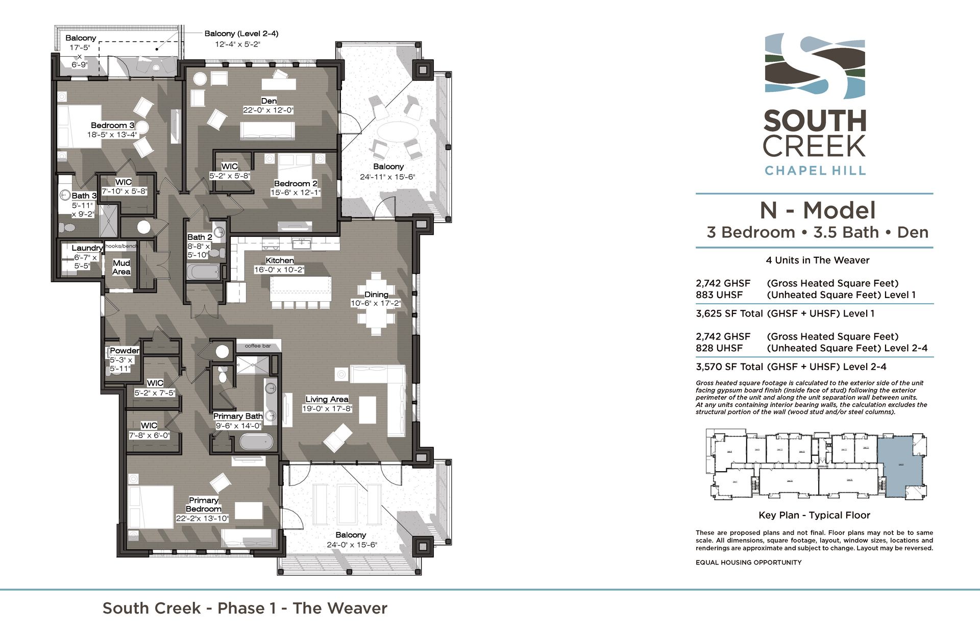 N Model (The Weaver) Floor Plan
