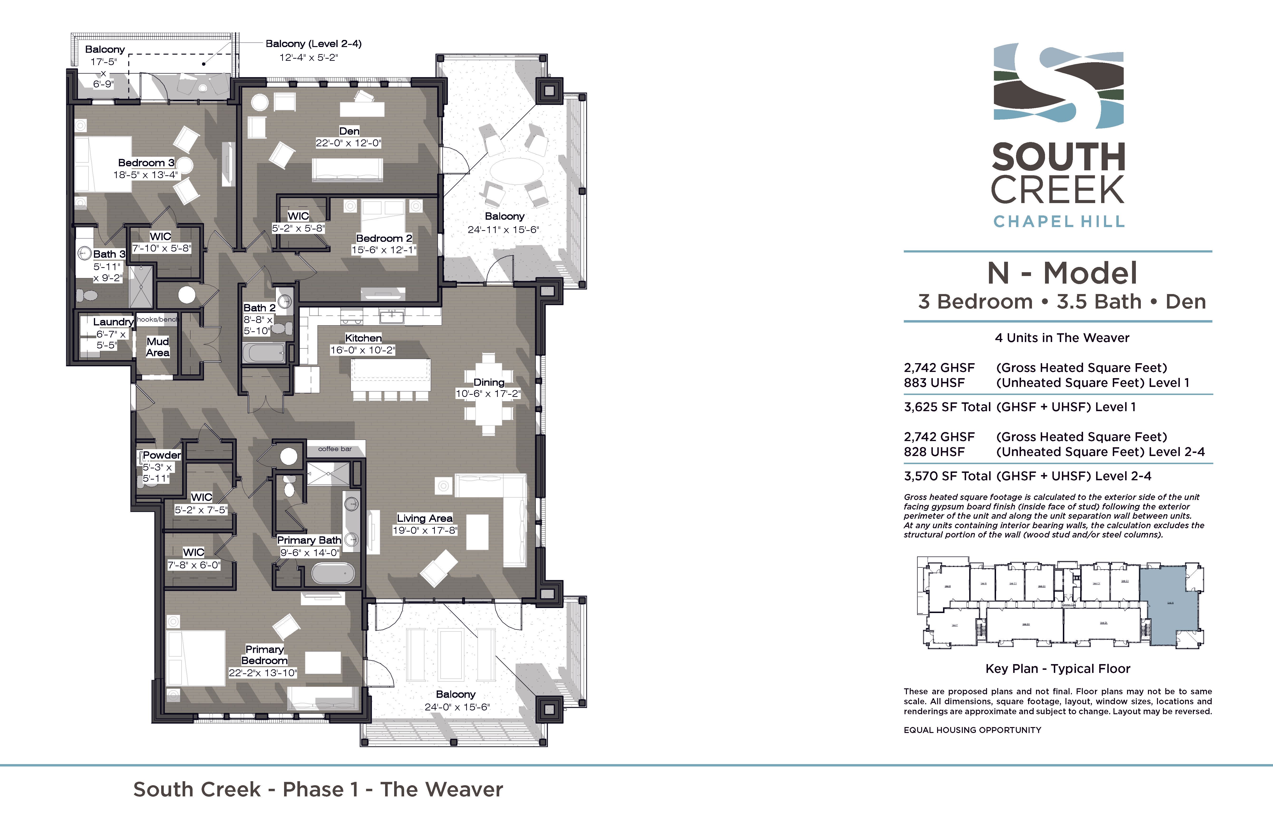 N Model (The Weaver) Floor Plan