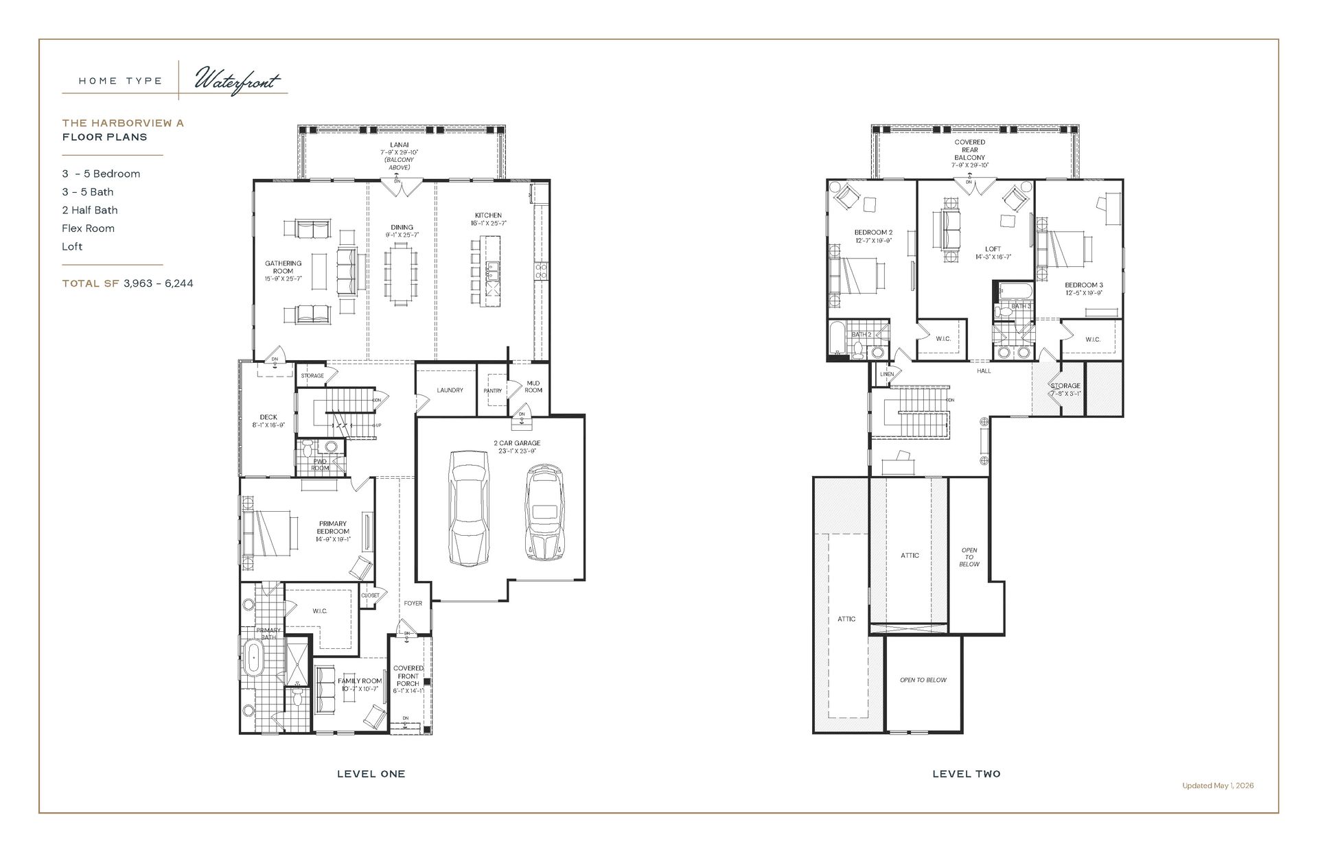 The Harborview Floor Plan