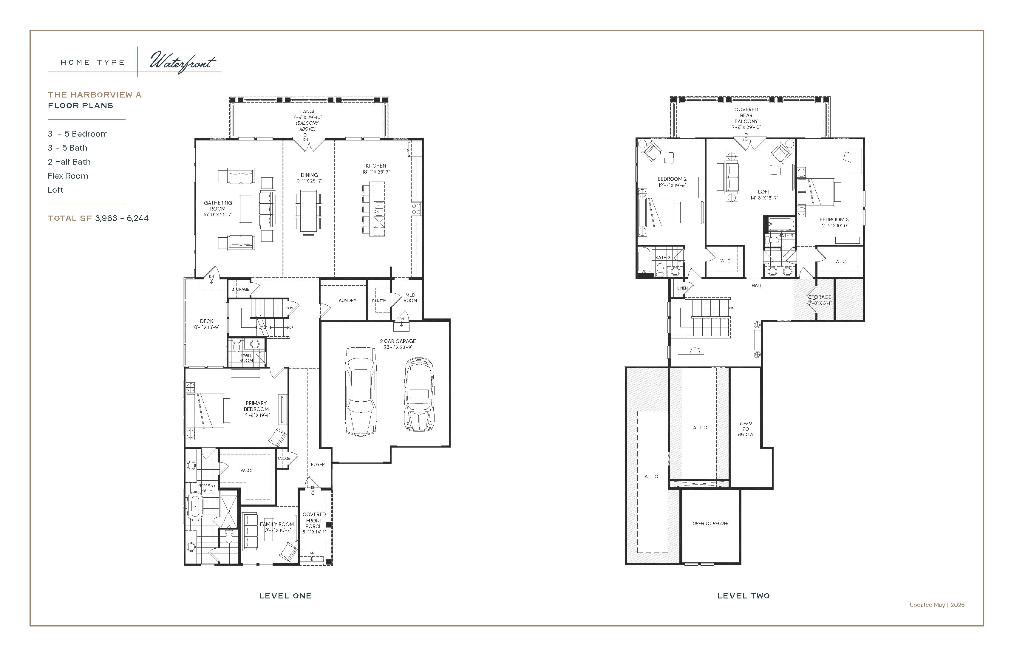 The Harborview Floor Plan