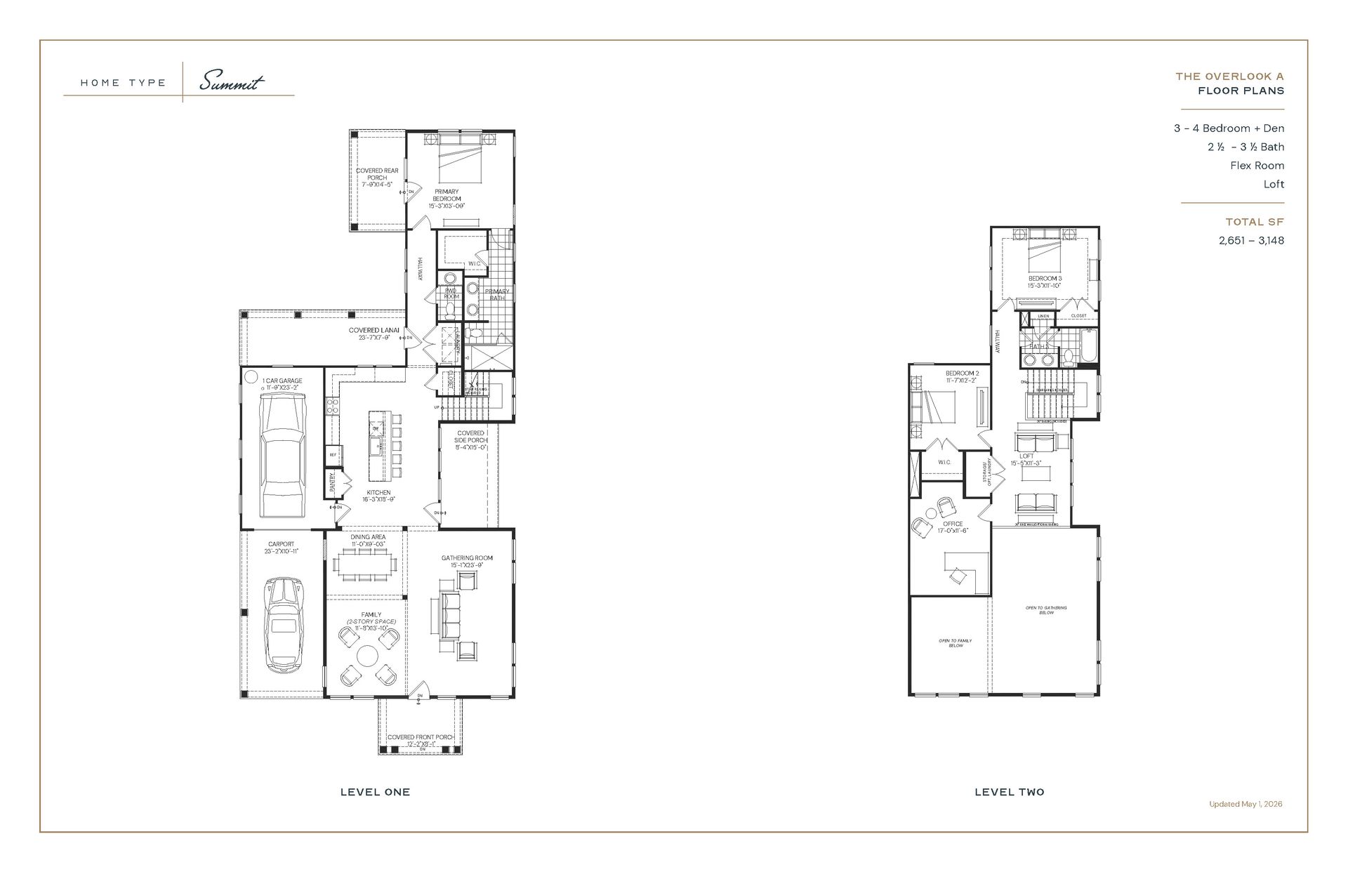 The Overlook Floor Plan