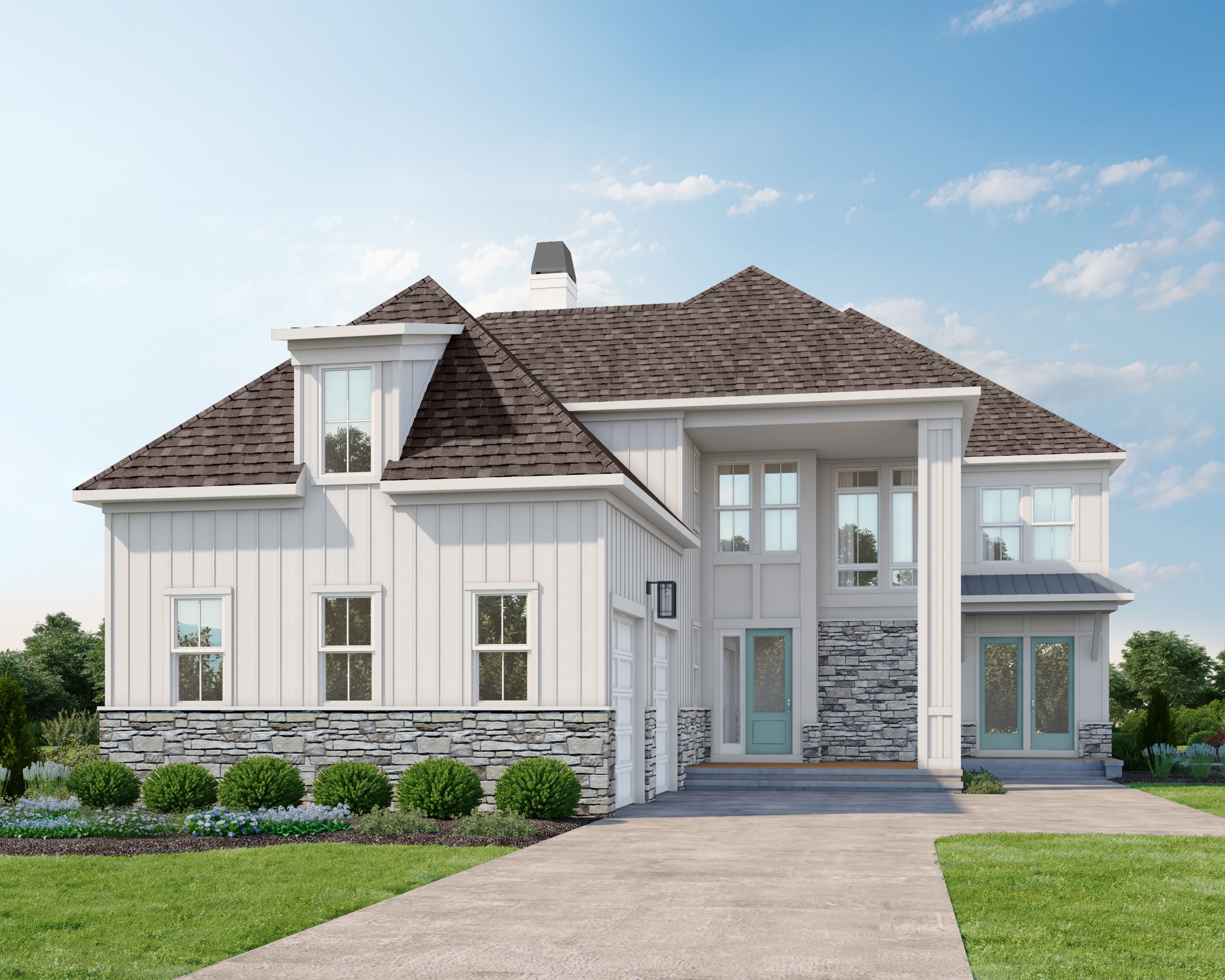 Waterside Elevation B