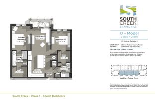 D Model (Building 5) - South Creek Chapel Hill: Chapel Hill, North Carolina - Beechwood Homes