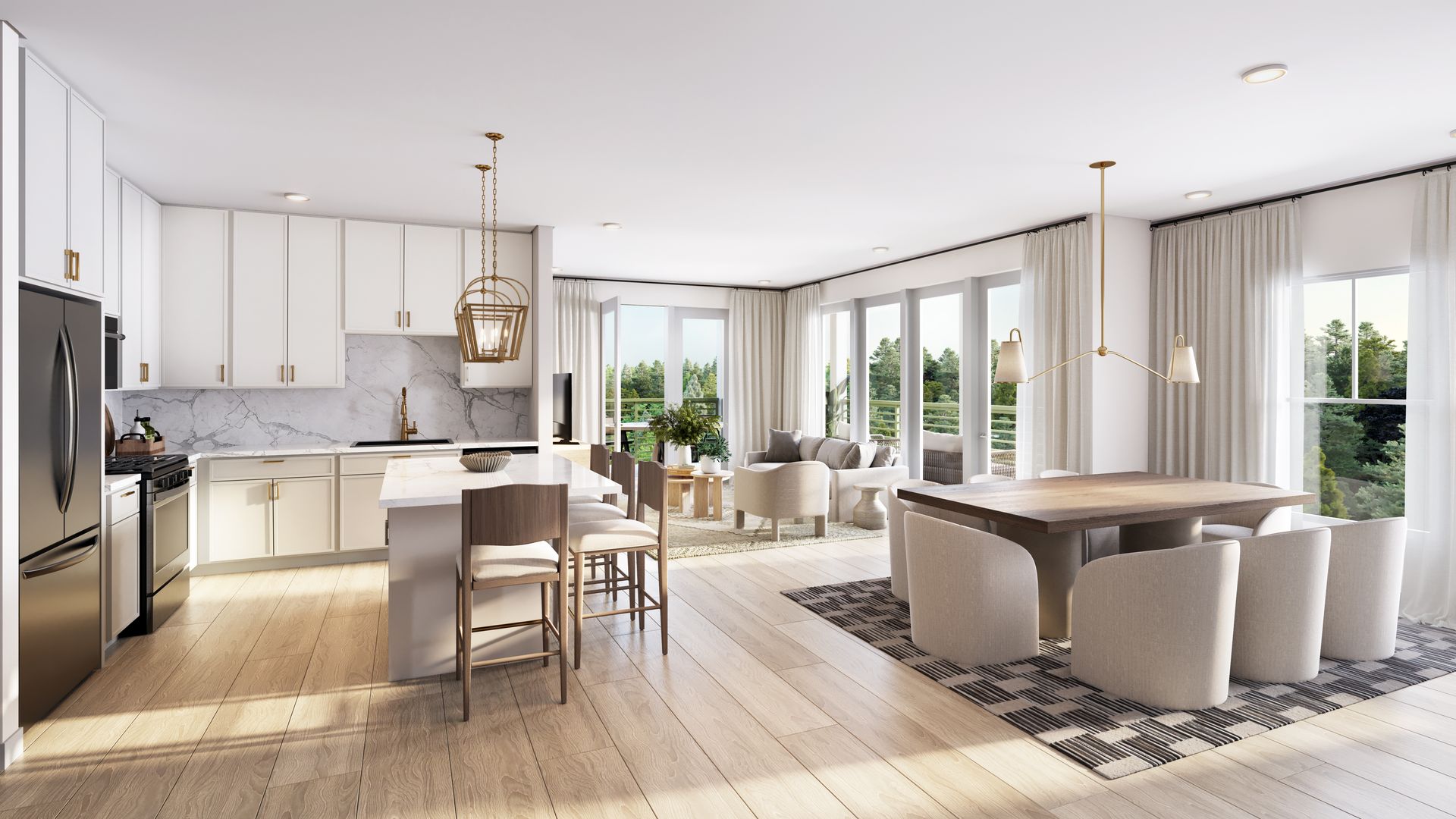 Condominium Living Room