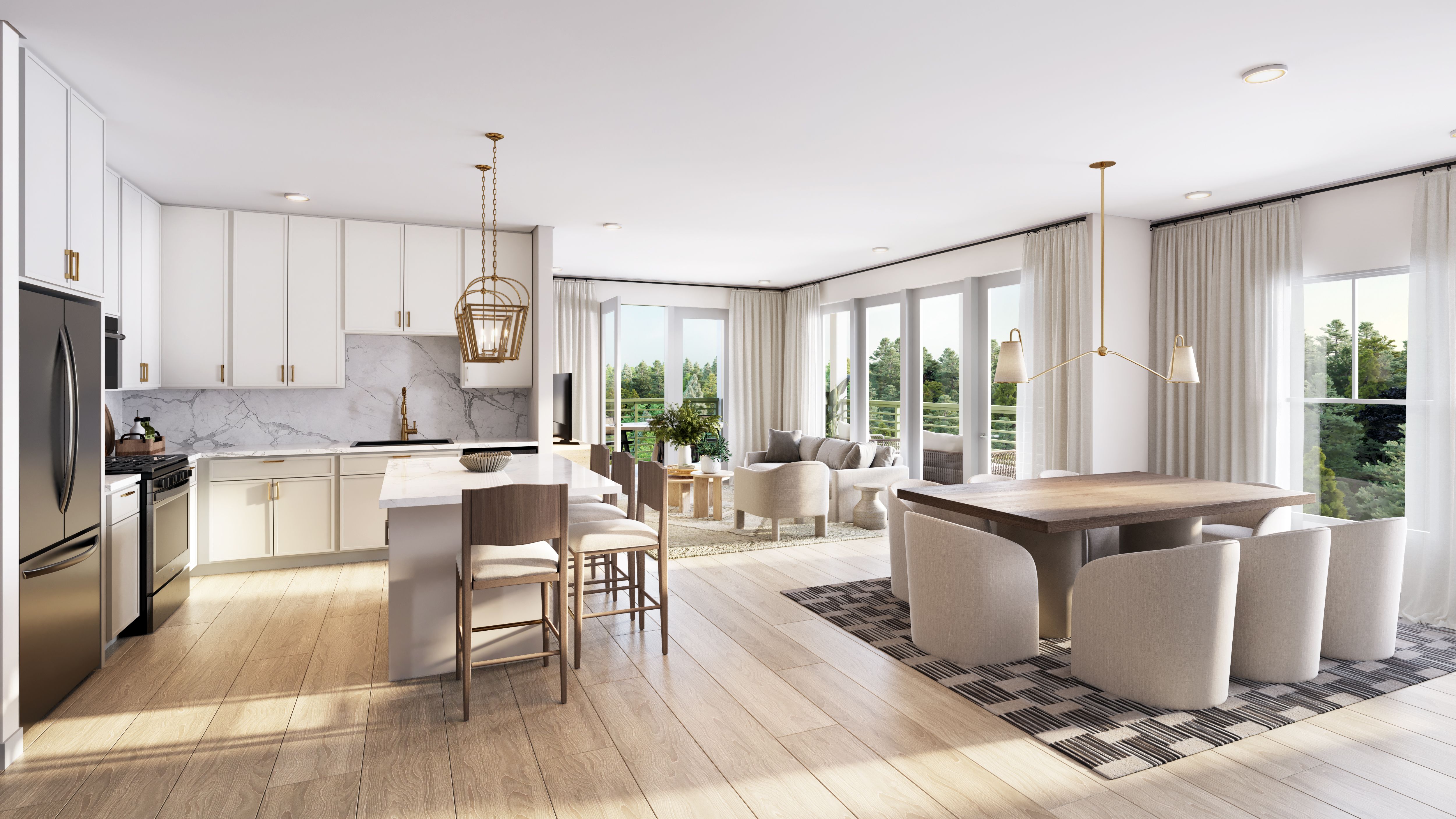 Condominium Living Room