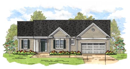 Castleton Floor Plan - Belmonte Builders