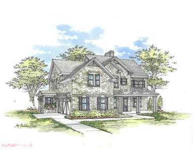 The Oxford B by Bercher Homes in Atlanta GA