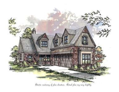 The Rebecca A by Bercher Homes in Atlanta GA