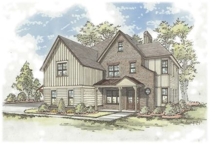 The Oxford C by Bercher Homes in Atlanta GA