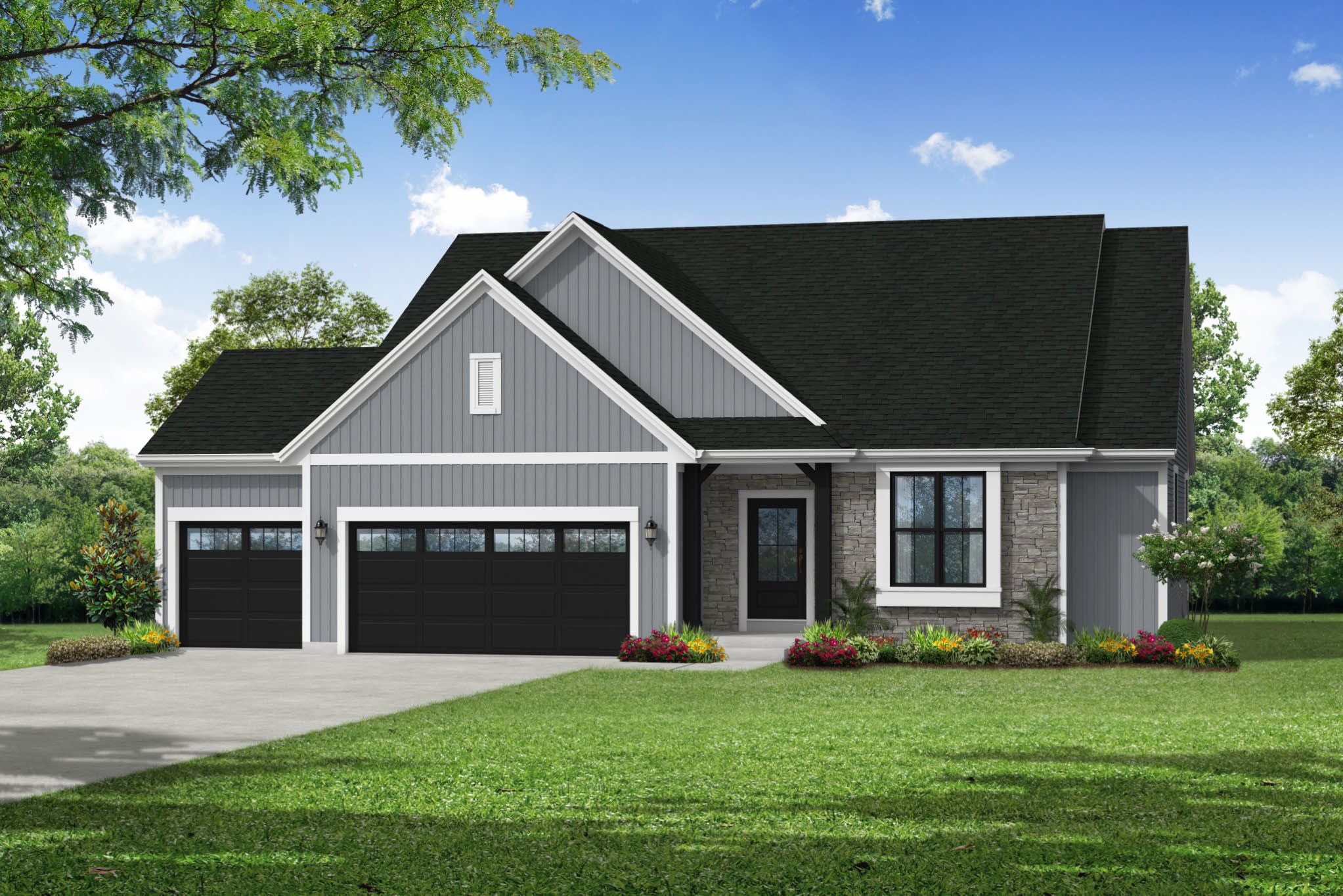 The Lauren, Plan 1851 - Chapman Farms: Mukwonago, Wisconsin - Bielinski Homes, Inc.