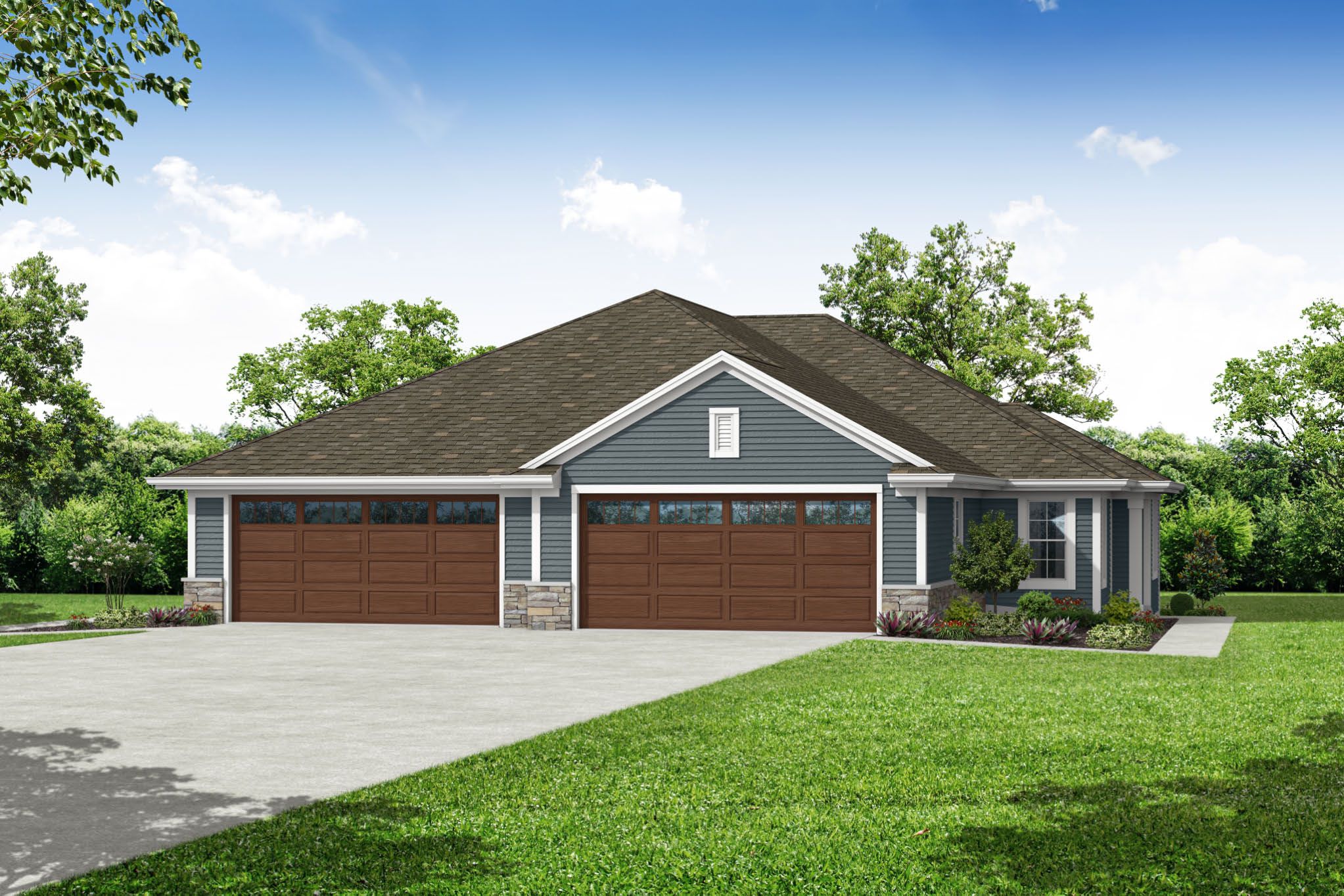 The Adalyn, Plan 1300 - Park Villas: Waterford, Wisconsin - Bielinski Homes, Inc.