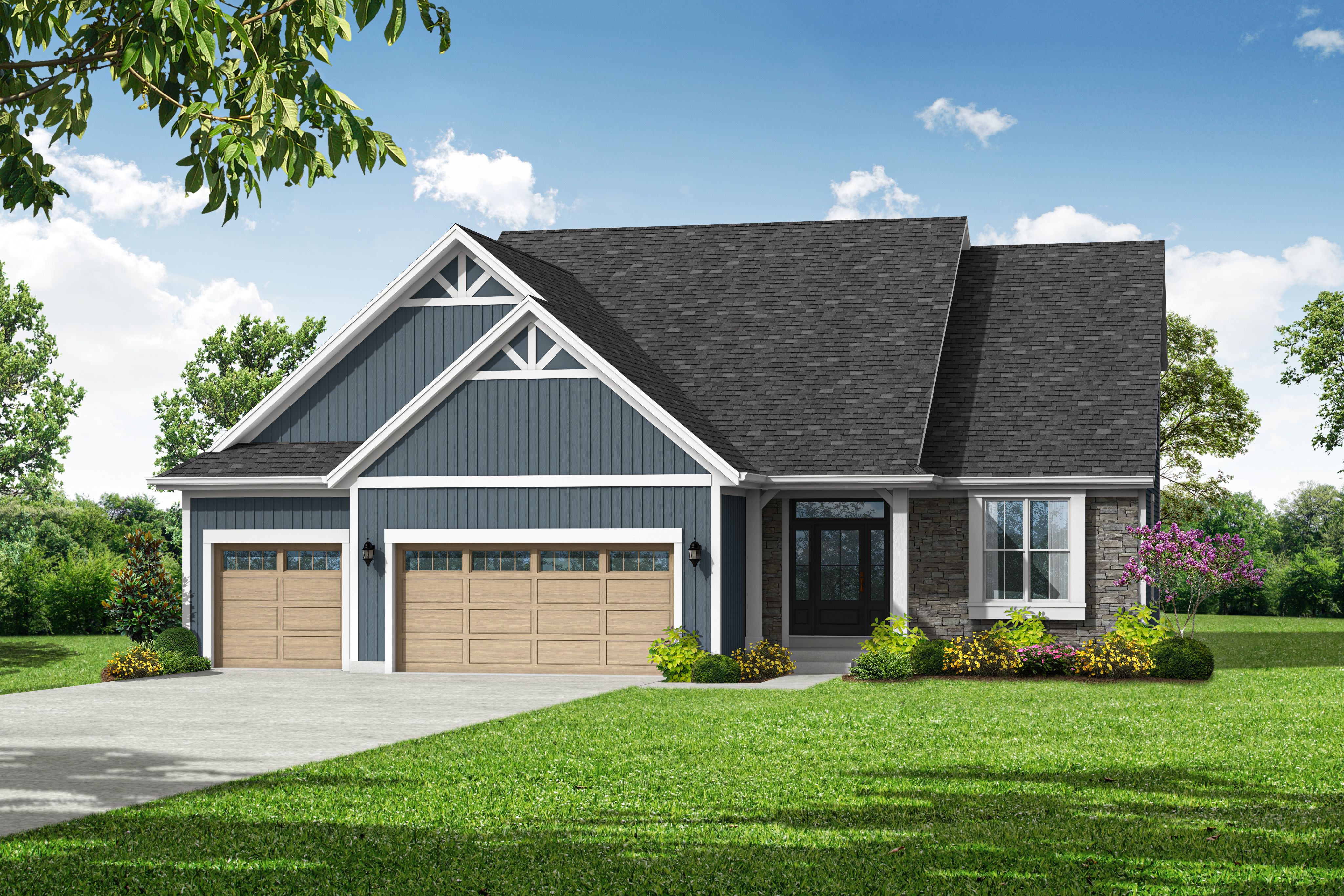 The Camille, Plan 2450 - Chapman Farms: Mukwonago, Wisconsin - Bielinski Homes, Inc.