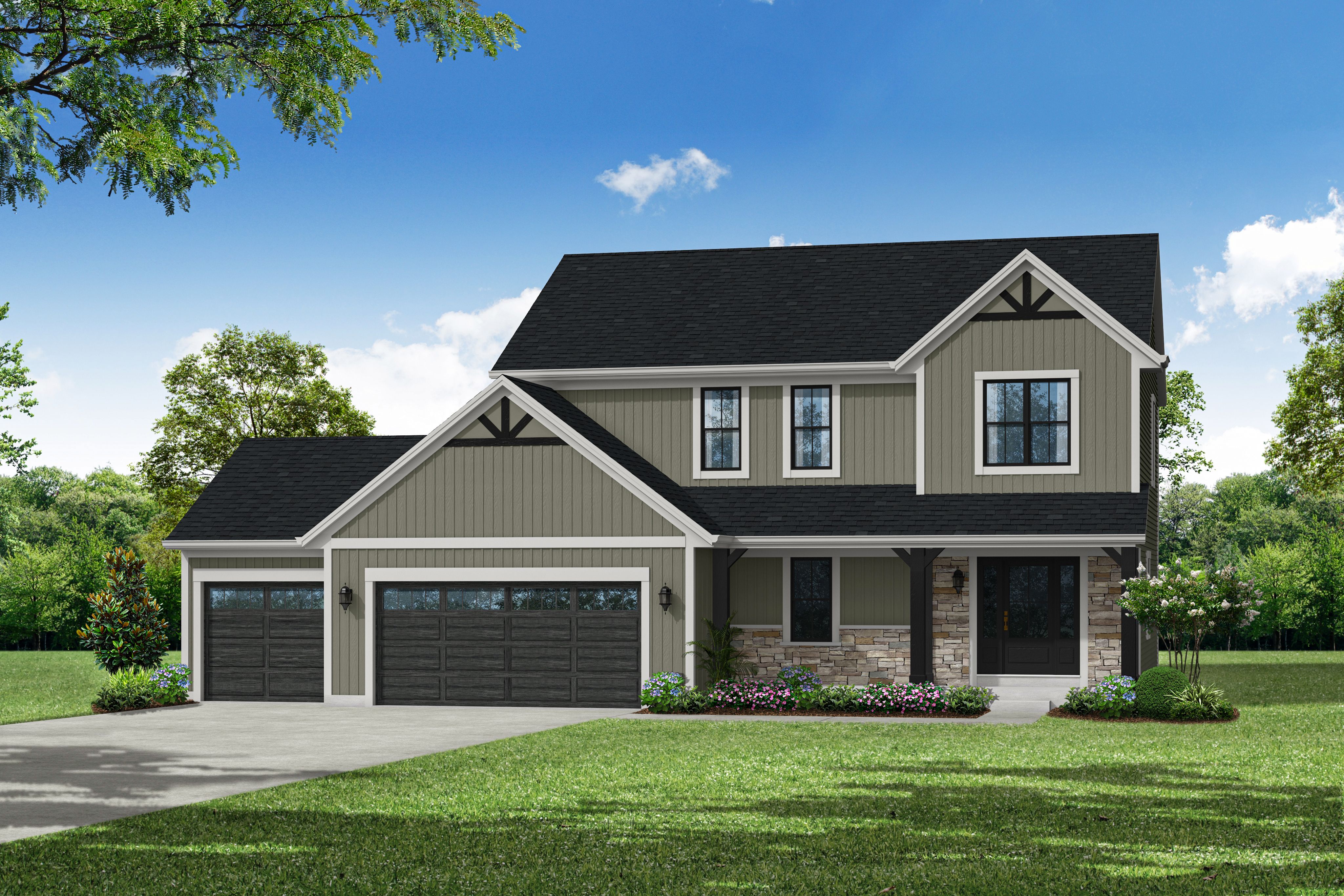 The Taylor, Plan 2018 - Lake Bluff: East Troy, Wisconsin - Bielinski Homes, Inc.