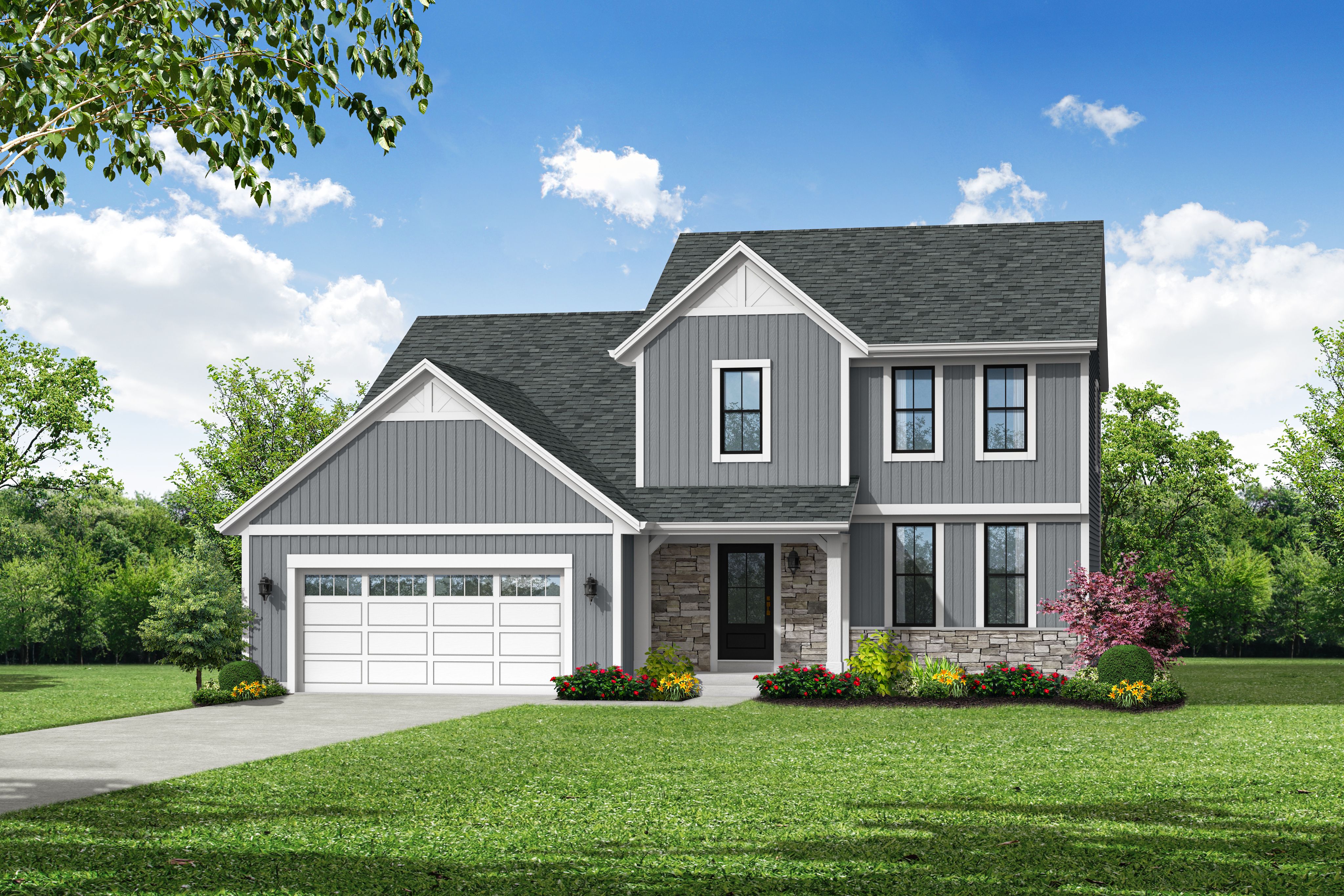 The Brianna, Plan 2034 - Hidden Hills North: Port Washington, Wisconsin - Bielinski Homes, Inc.