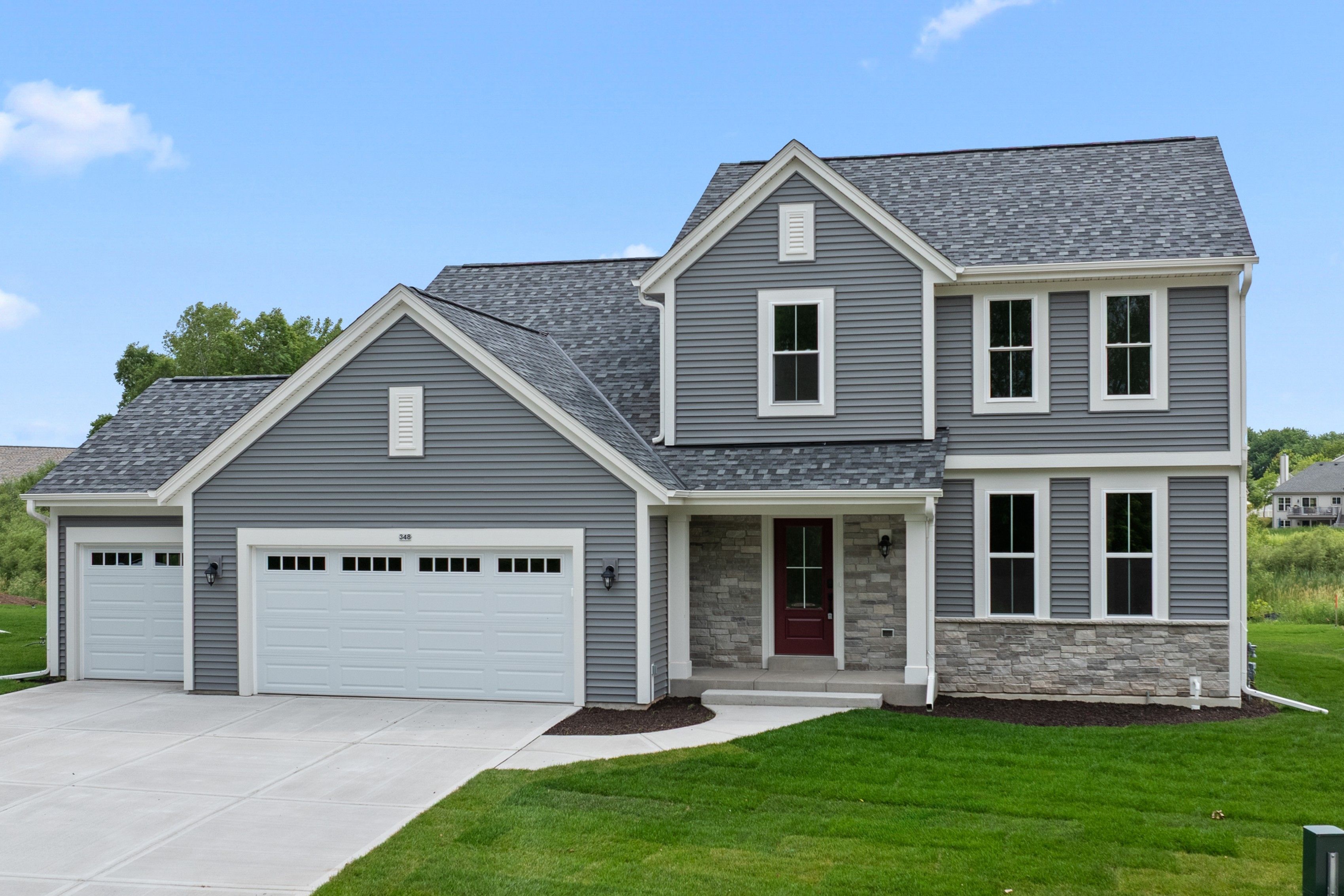 The Brianna, Plan 2034 - Hidden Hills North: Port Washington, Wisconsin - Bielinski Homes, Inc.