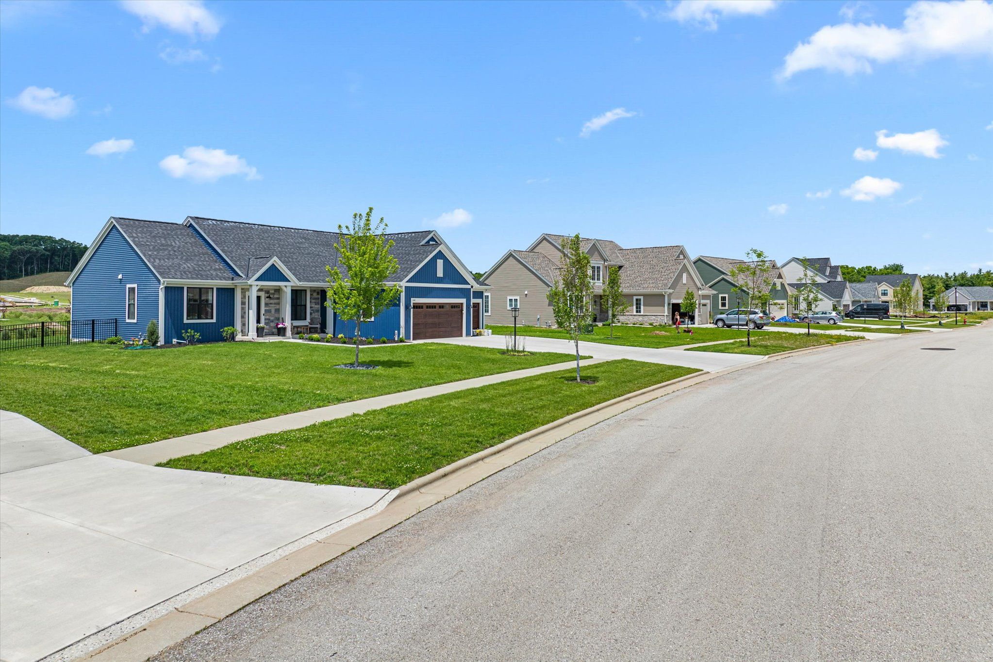 Chapman Farms por Bielinski Homes, Inc. en Milwaukee-Waukesha Wisconsin