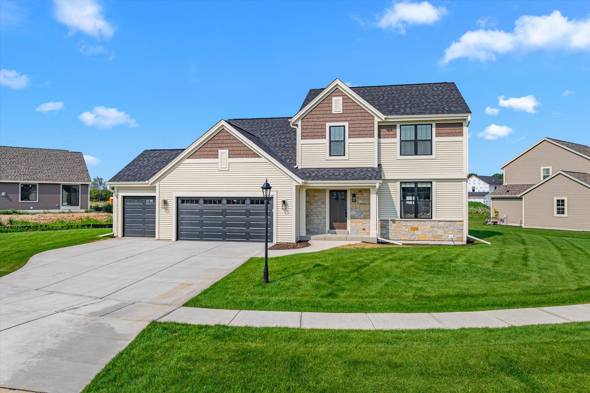 Lake Bluff por Bielinski Homes, Inc. en Racine Wisconsin