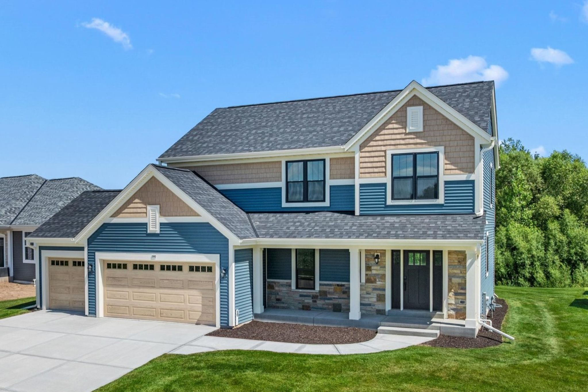 The Taylor, Plan 2018 - Hidden Hills North: Port Washington, Wisconsin - Bielinski Homes, Inc.