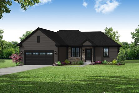 The Hannah, Plan 1664 by Bielinski Homes, Inc. in Racine WI