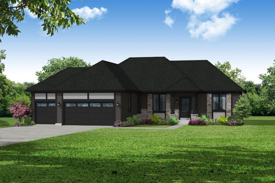 The Hannah, Plan 1805 by Bielinski Homes, Inc. in Milwaukee-Waukesha WI