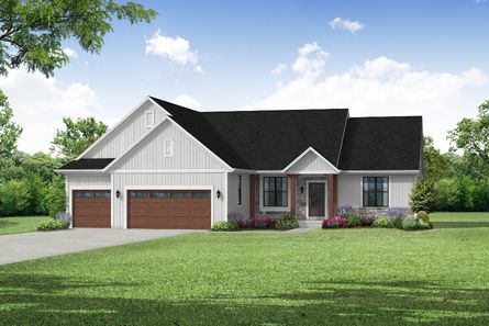 The Hannah, Plan 2006 by Bielinski Homes, Inc. in Ozaukee-Sheboygan WI