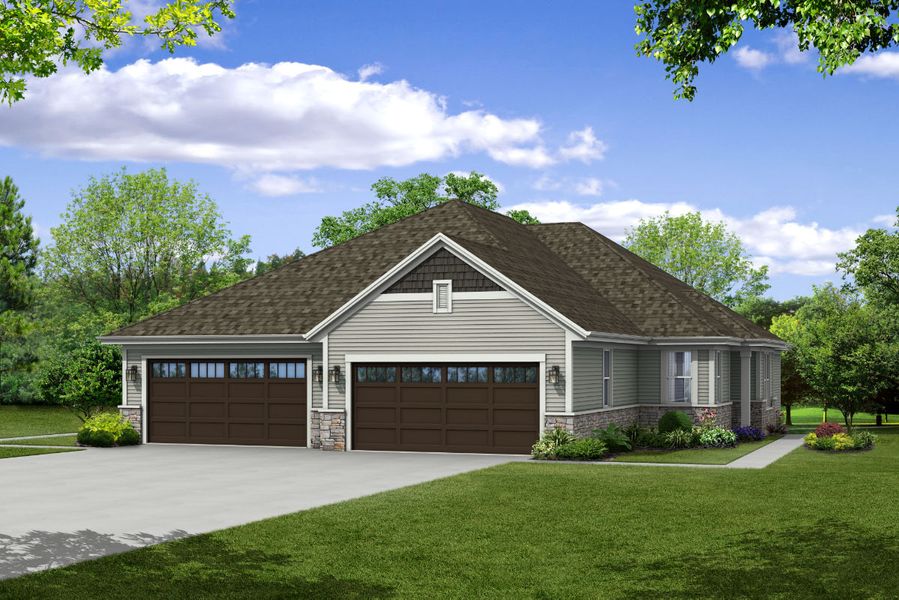 The Adalyn, Plan 1412 by Bielinski Homes, Inc. in Washington-Fond du Lac WI