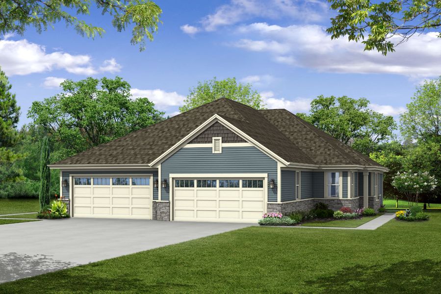 The Adalyn, Plan 1440 by Bielinski Homes, Inc. in Milwaukee-Waukesha WI