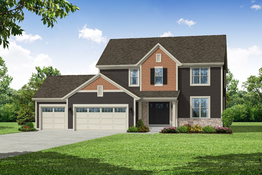 The Arielle, Plan 2200 by Bielinski Homes, Inc. in Milwaukee-Waukesha WI