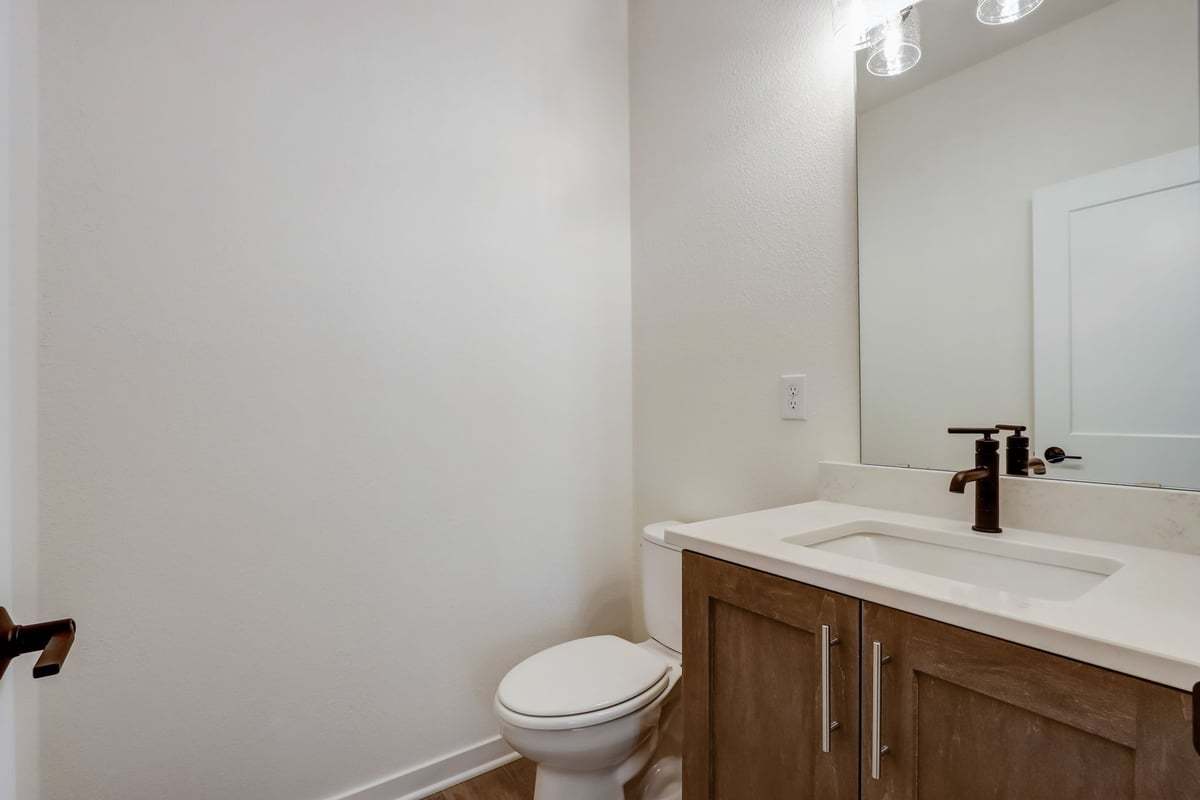 This photo is for illustration purposes only and does not necessarily represent the products and finishes offered in a specific RediHome.