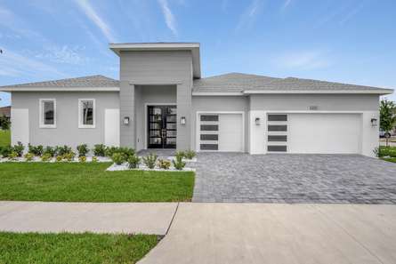 Courtyard 1 (Palm Collection) by Biscayne Homes in Tampa-St. Petersburg FL