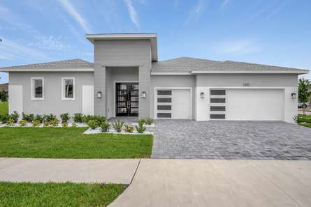 Courtyard 1 (Palm Collection) Floor Plan - Biscayne Homes