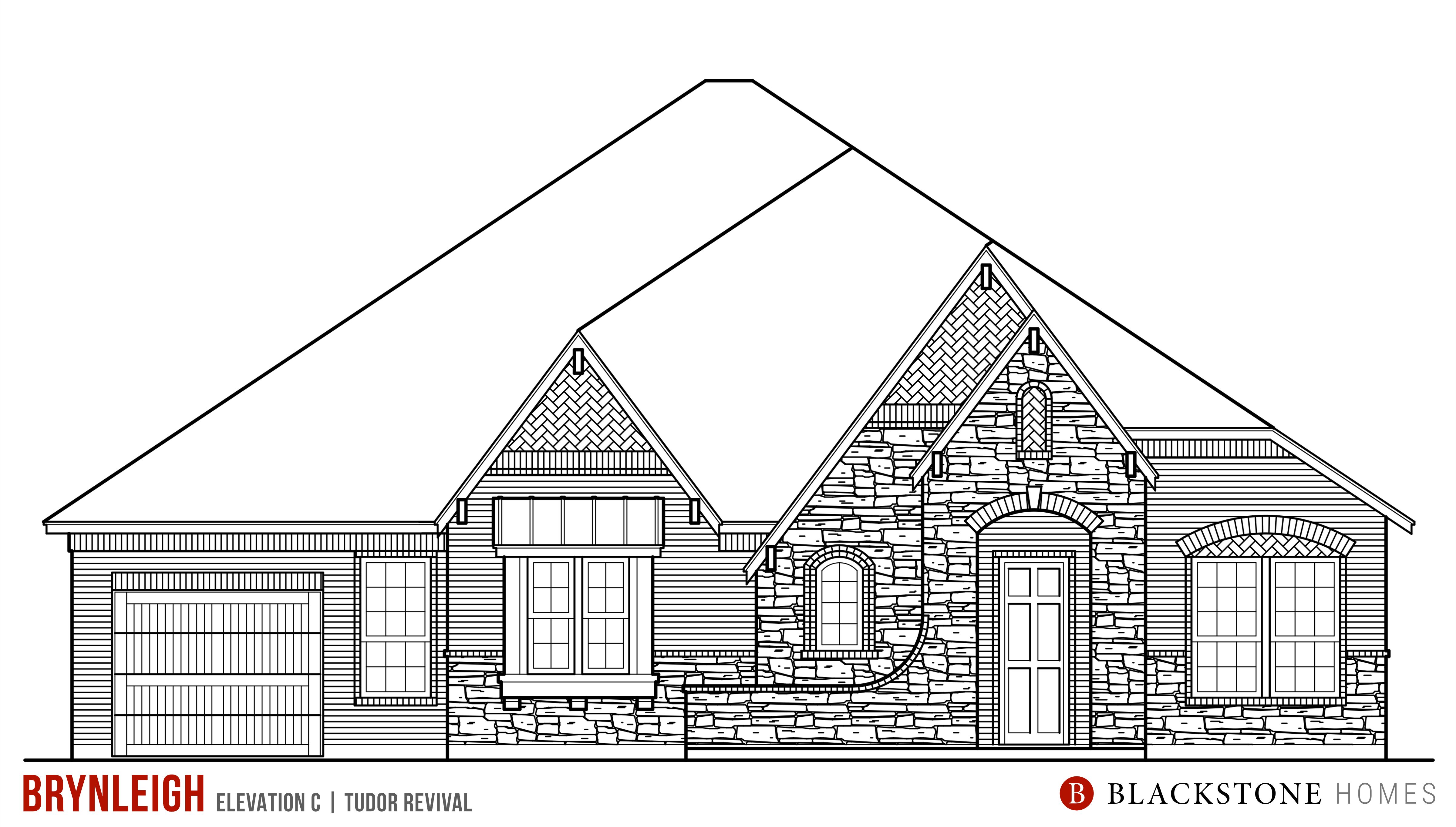 Elevation C (Tudor Revival)