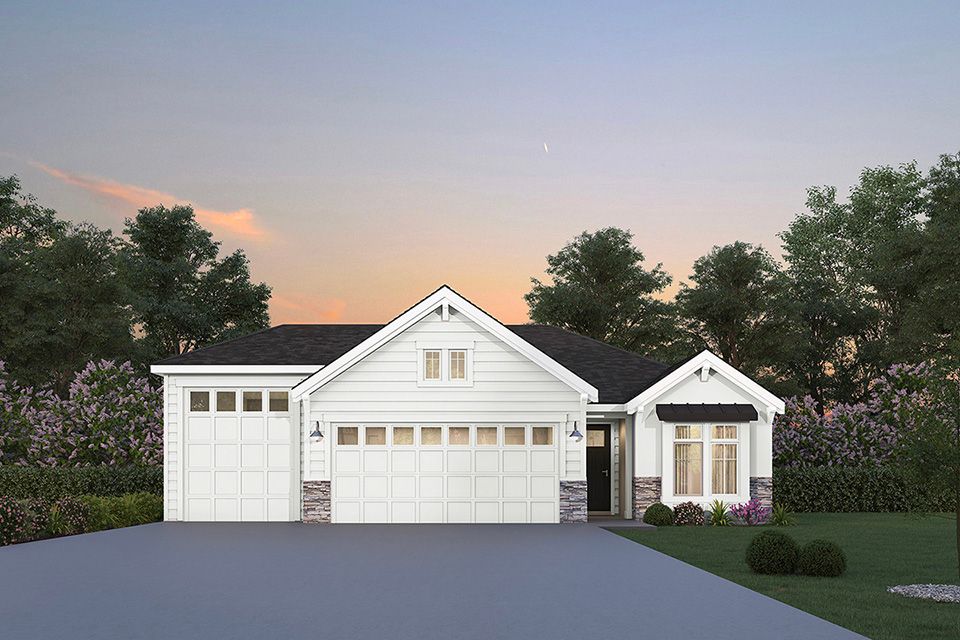 The Foxfire floor plan