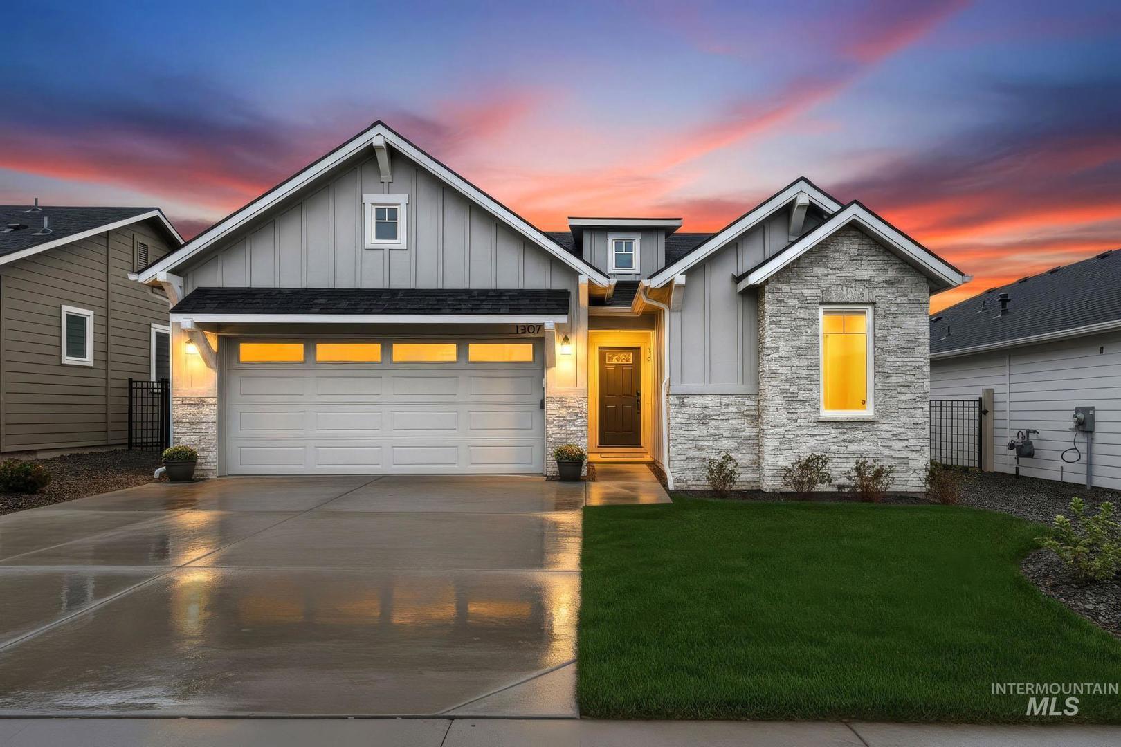The Peoria - Windrow: Meridian, Idaho - Blackrock Homes