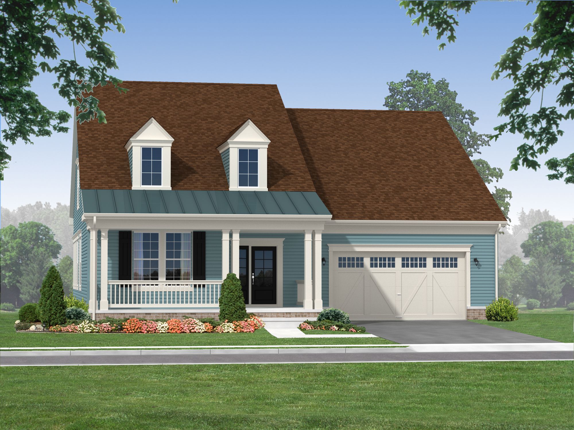 Early Americana Elevation