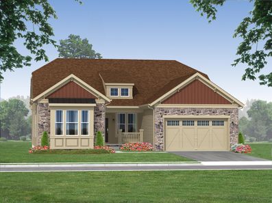 The Stewart - 55+ Floor Plan - Blenheim Homes, L.P.