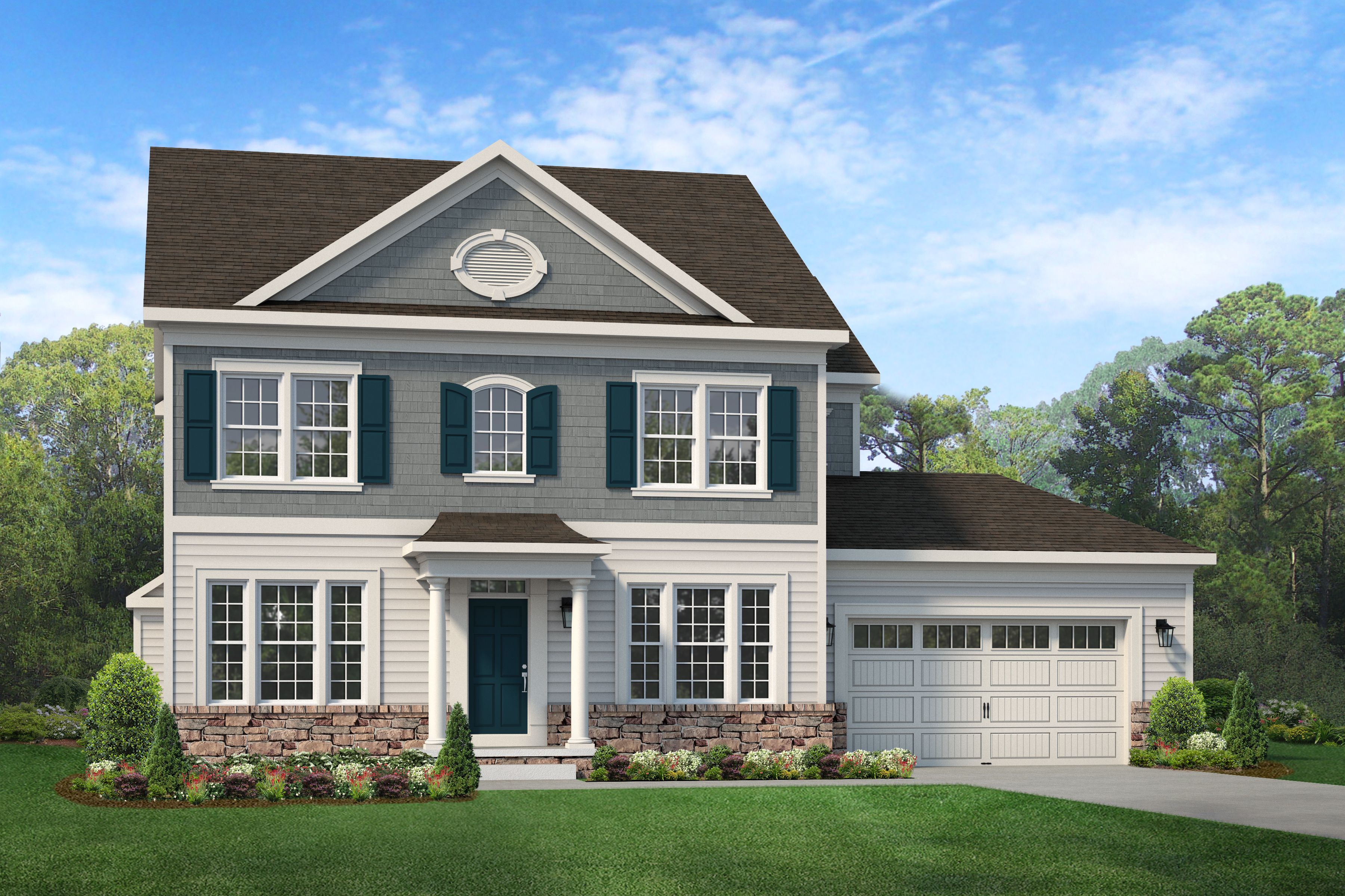 The Adams II floor plan