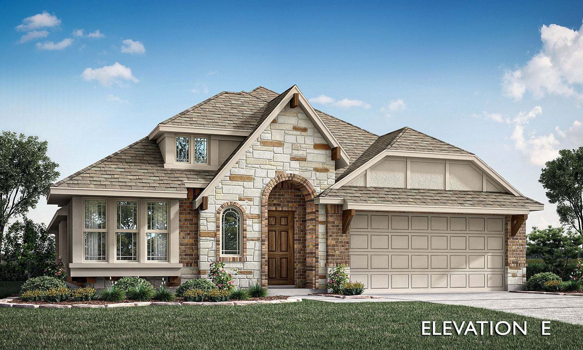 Cypress Plan at Somerset in Mansfield TX by Bloomfield Homes