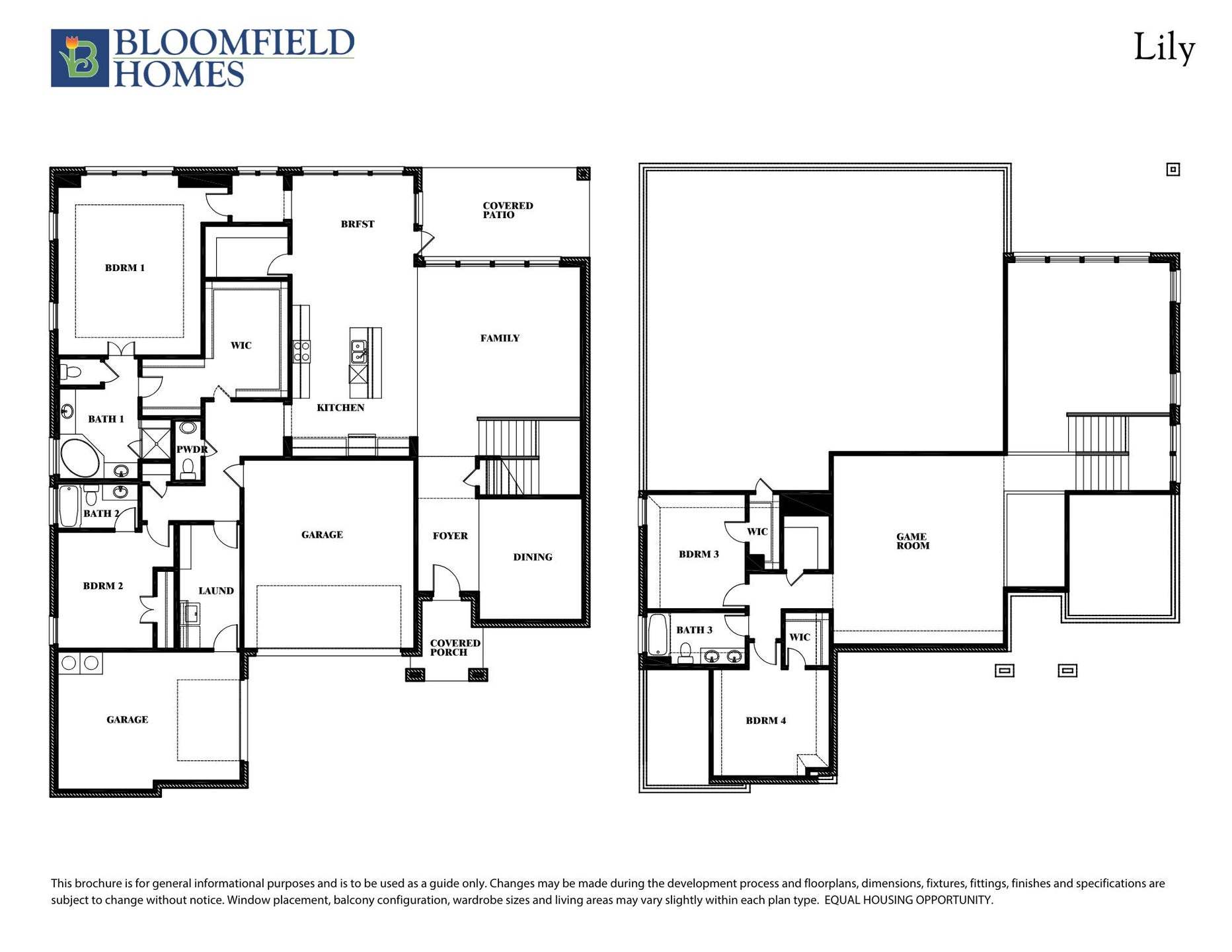 Lily I Floor Plan