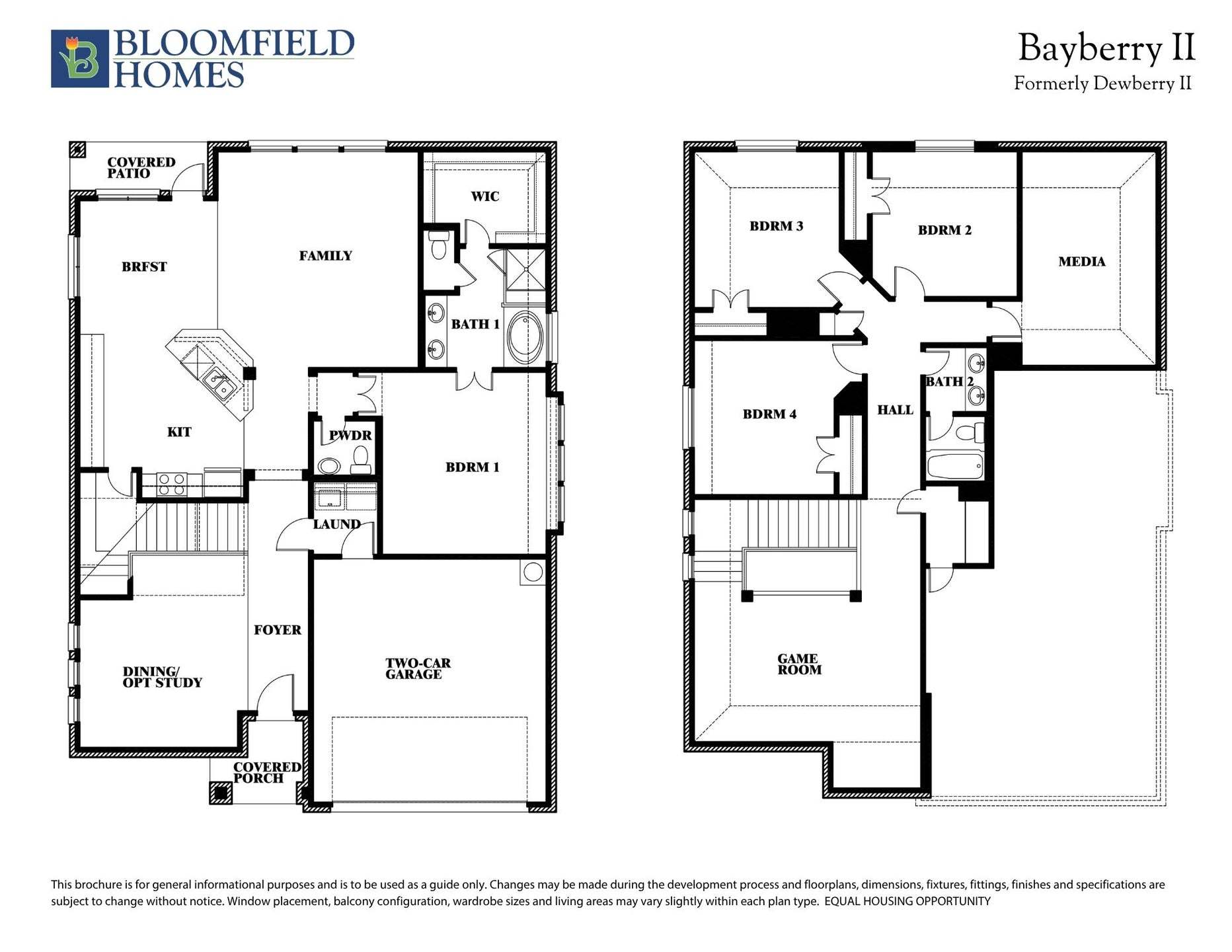 Bayberry II Floor Plan