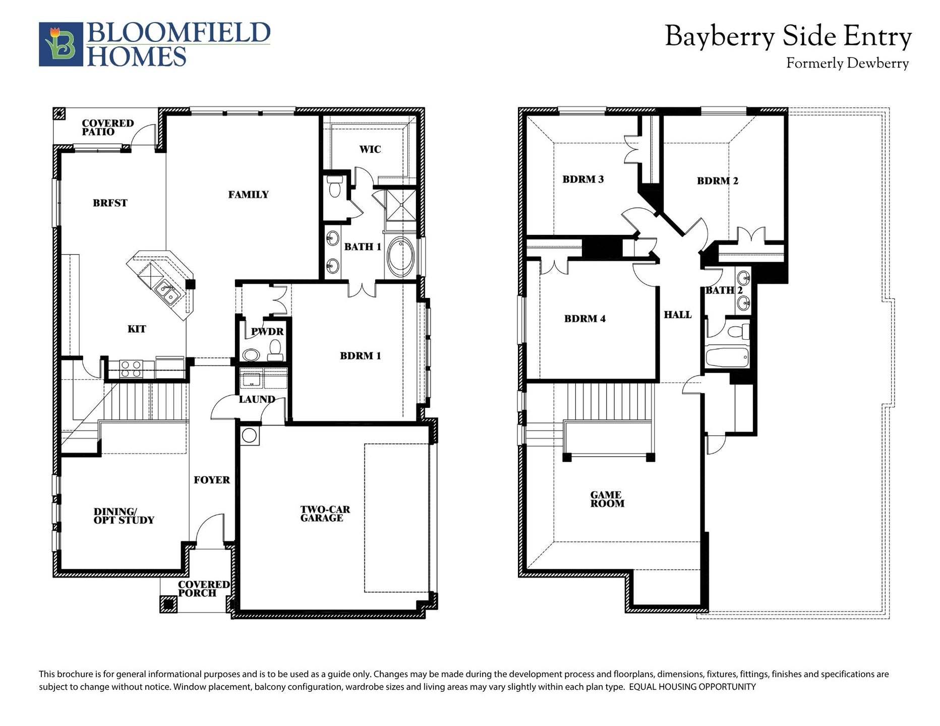 Bayberry SE Floor Plan