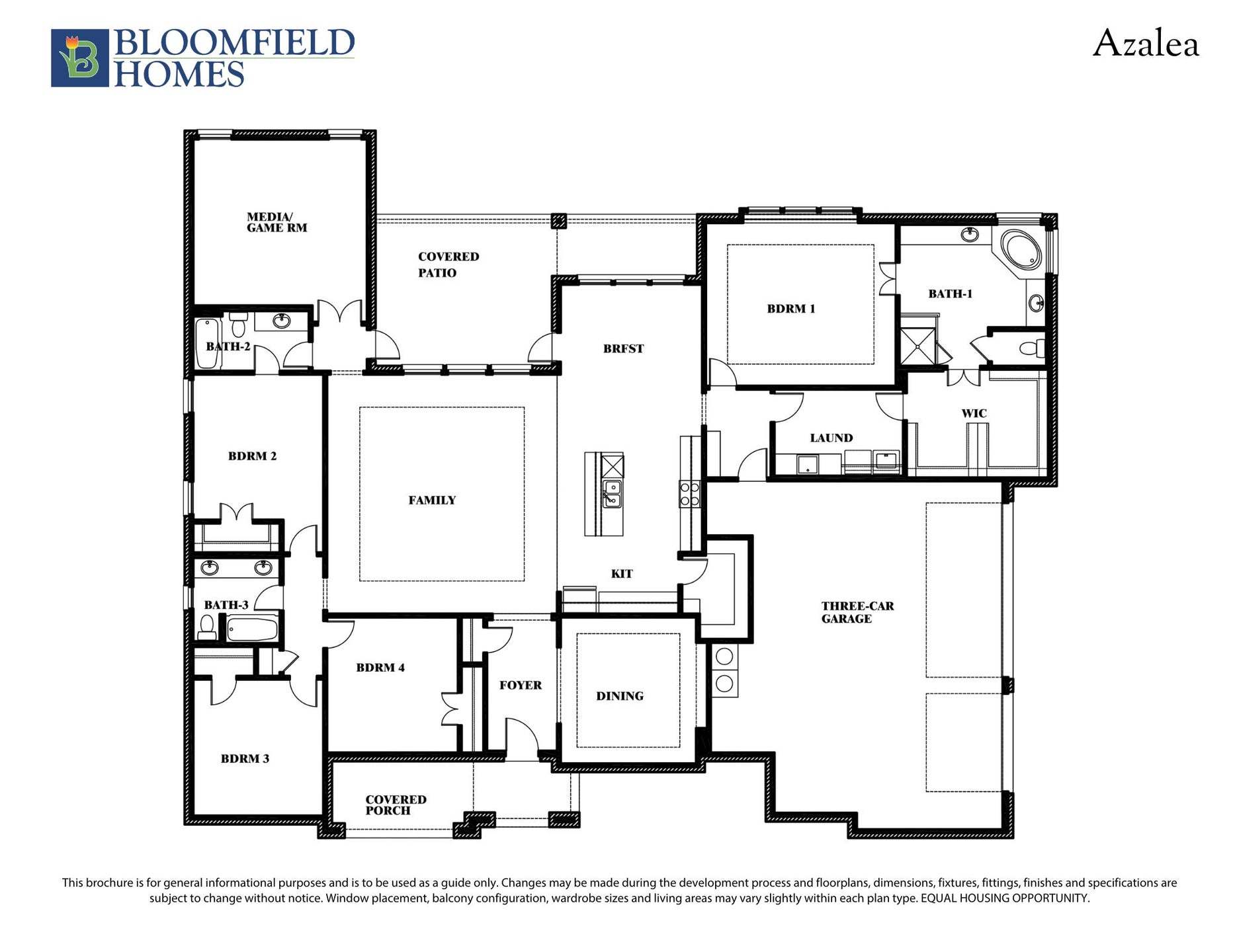 Azalea Floor Plan